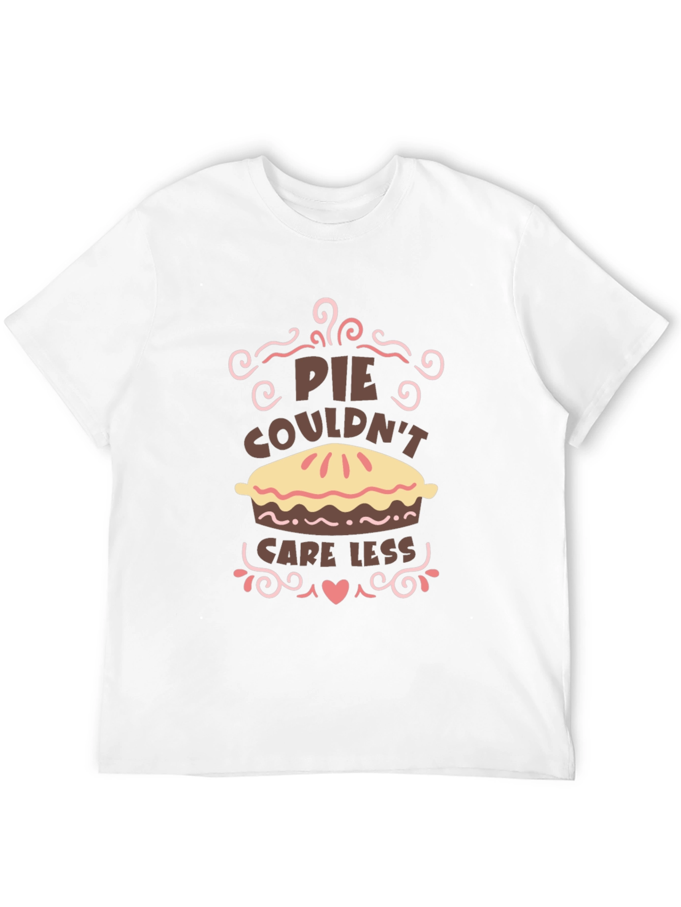 Pie Couldnt Care Less Graphic Tee