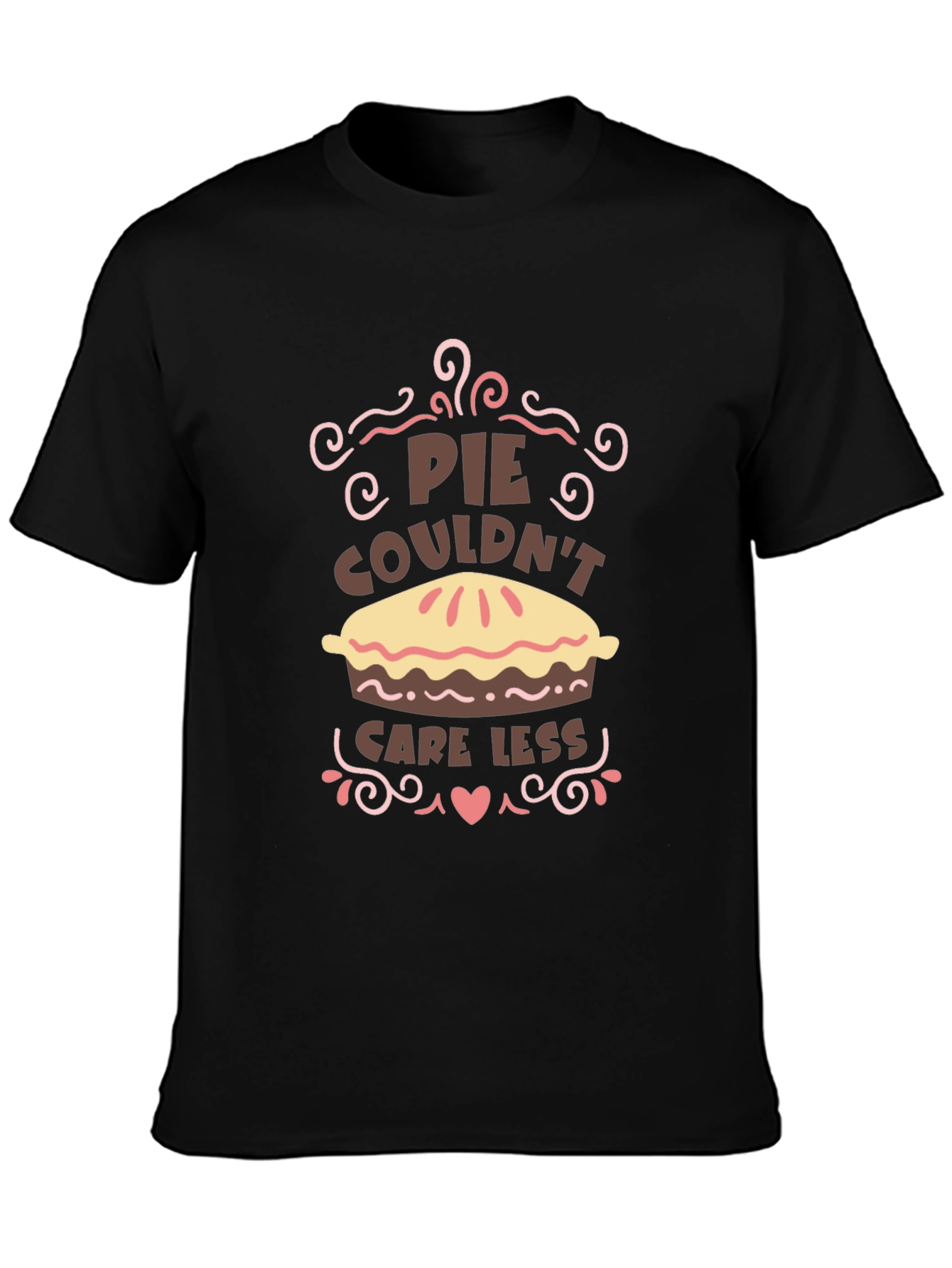 Pie Couldnt Care Less Graphic Tee