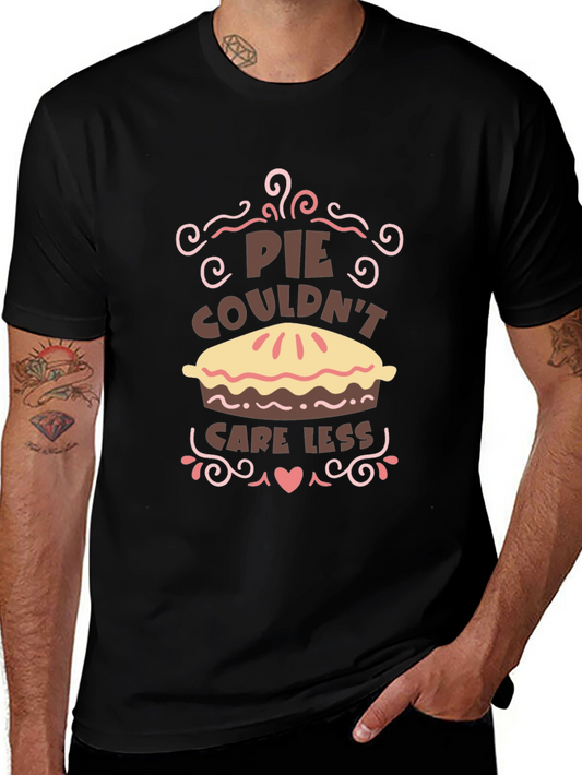 Pie Couldnt Care Less Graphic Tee