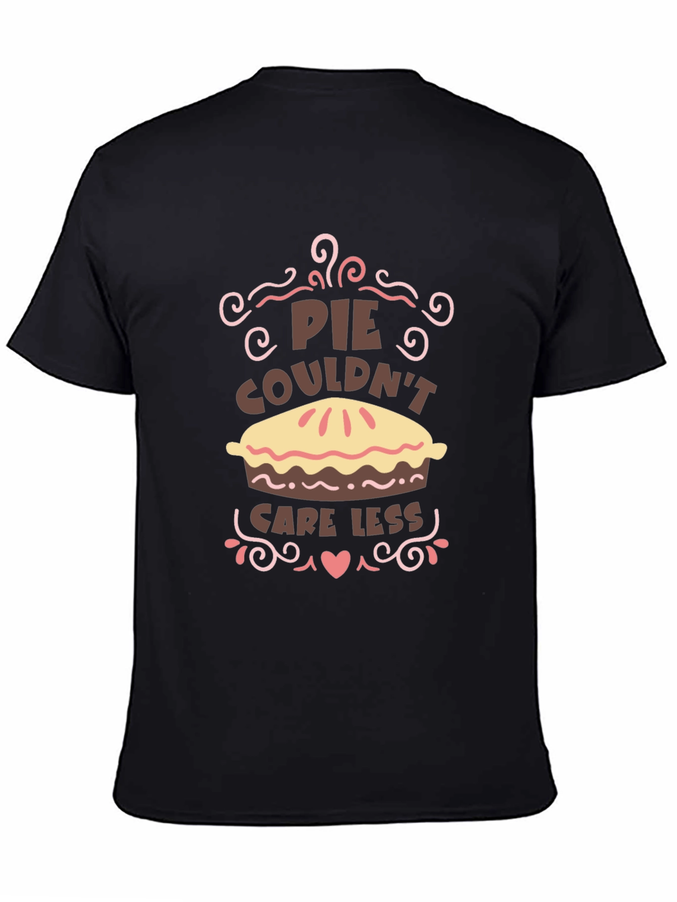 Pie Couldnt Care Less Graphic Tee