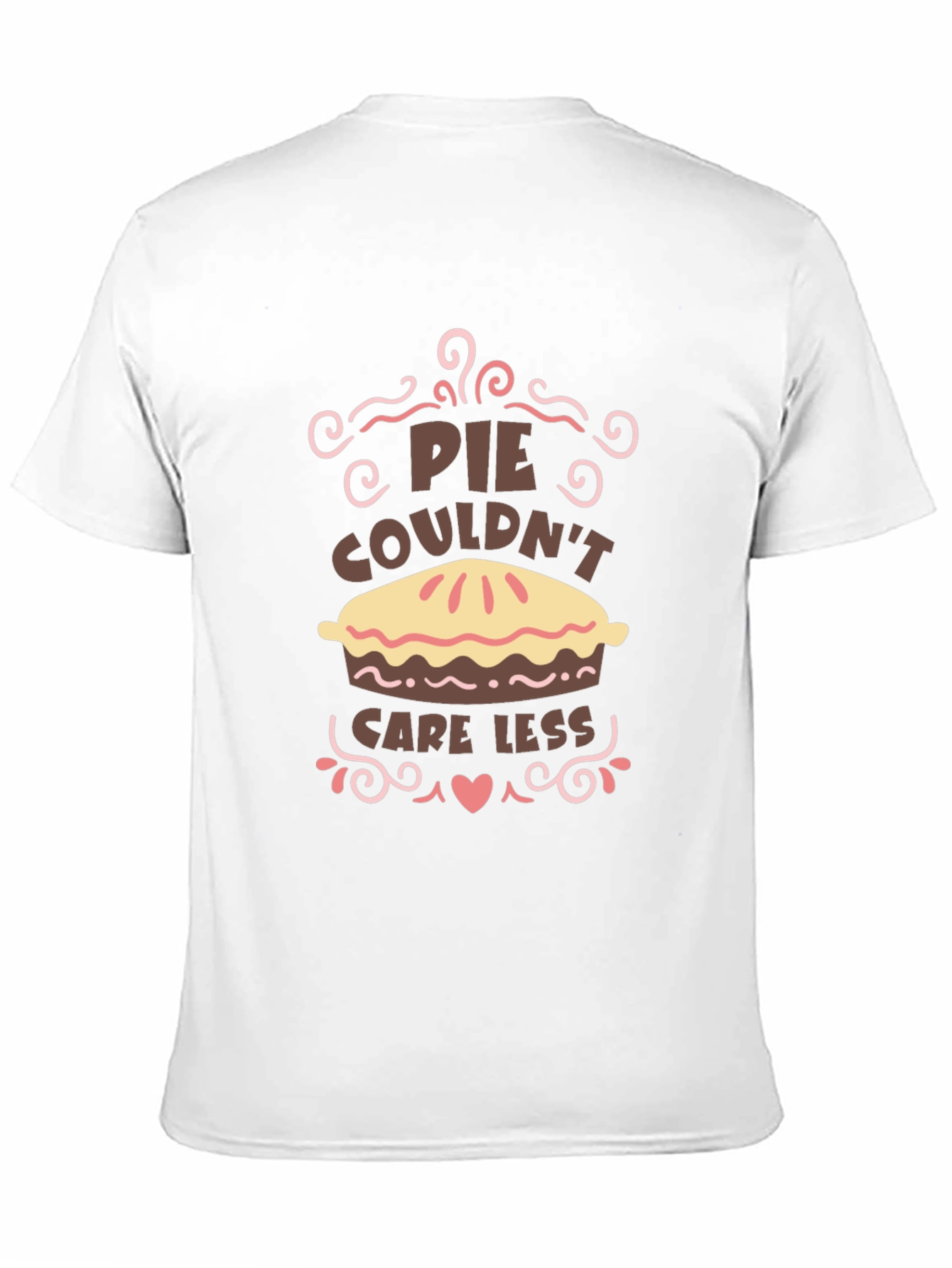 Pie Couldnt Care Less Graphic Tee