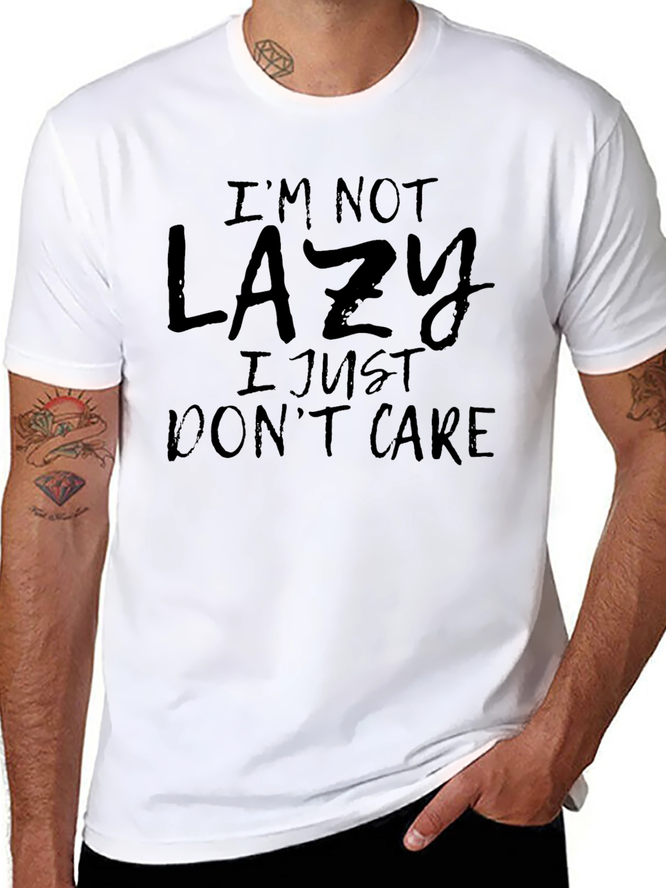 Im Not Lazy Graphic Tee