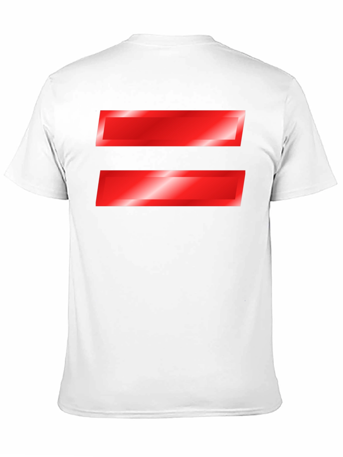 Equality Symbol T-Shirt - Bold Red Graphic Tee