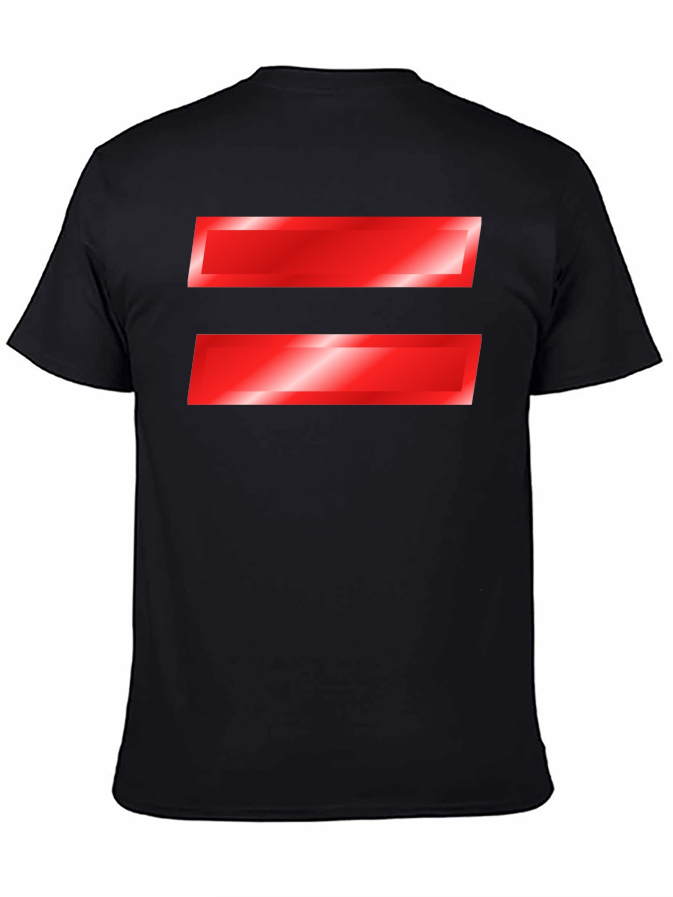 Equality Symbol T-Shirt - Bold Red Graphic Tee