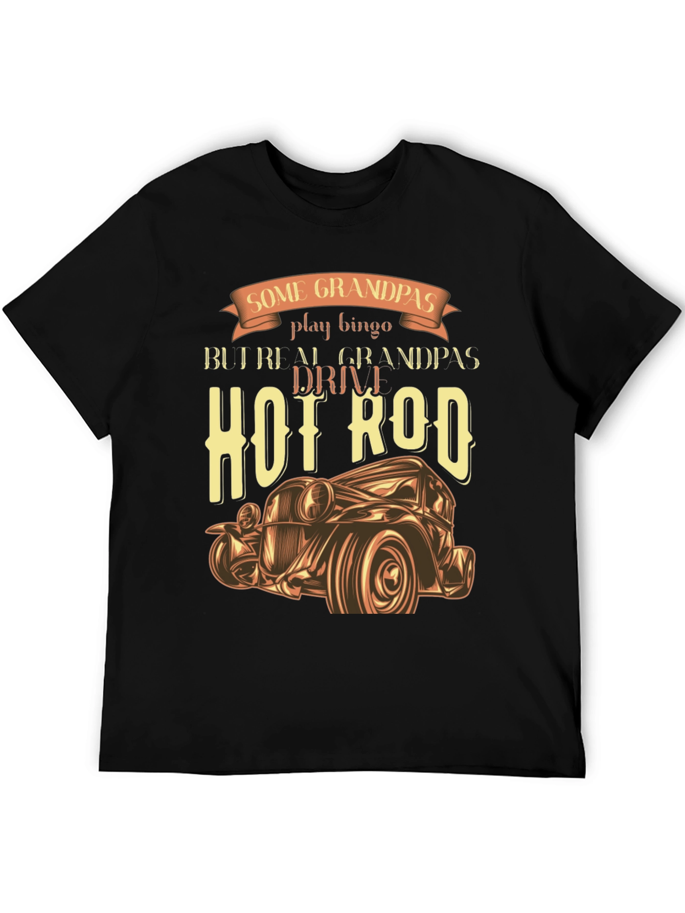 Hot Rod Grandpas T-Shirt - Car Lover Tee
