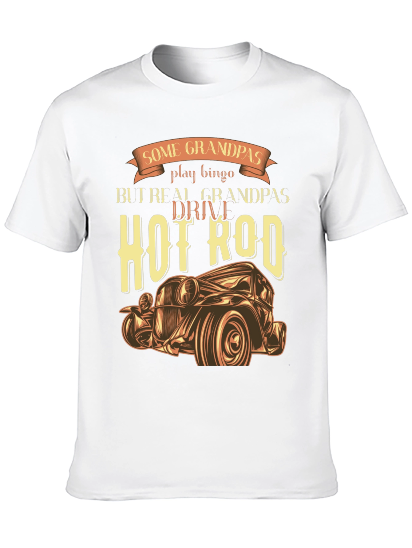 Hot Rod Grandpas T-Shirt - Car Lover Tee