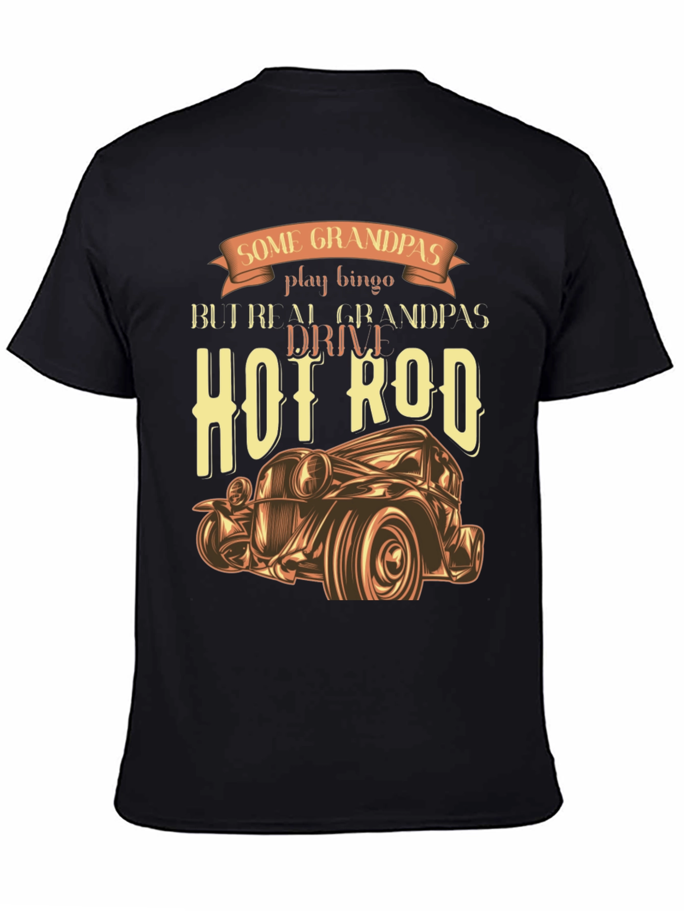 Hot Rod Grandpas T-Shirt - Car Lover Tee