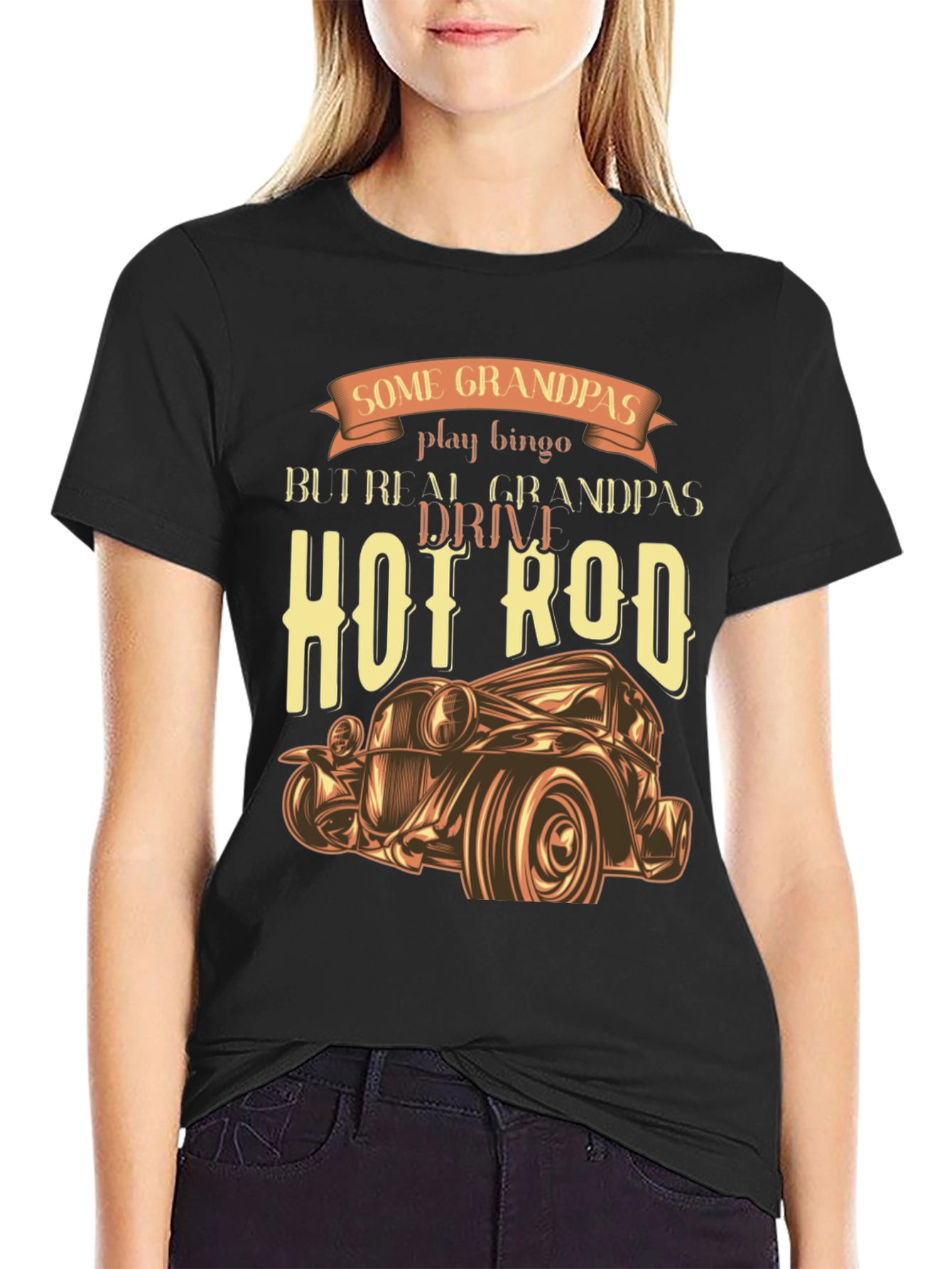 Hot Rod Grandpas T-Shirt - Car Lover Tee