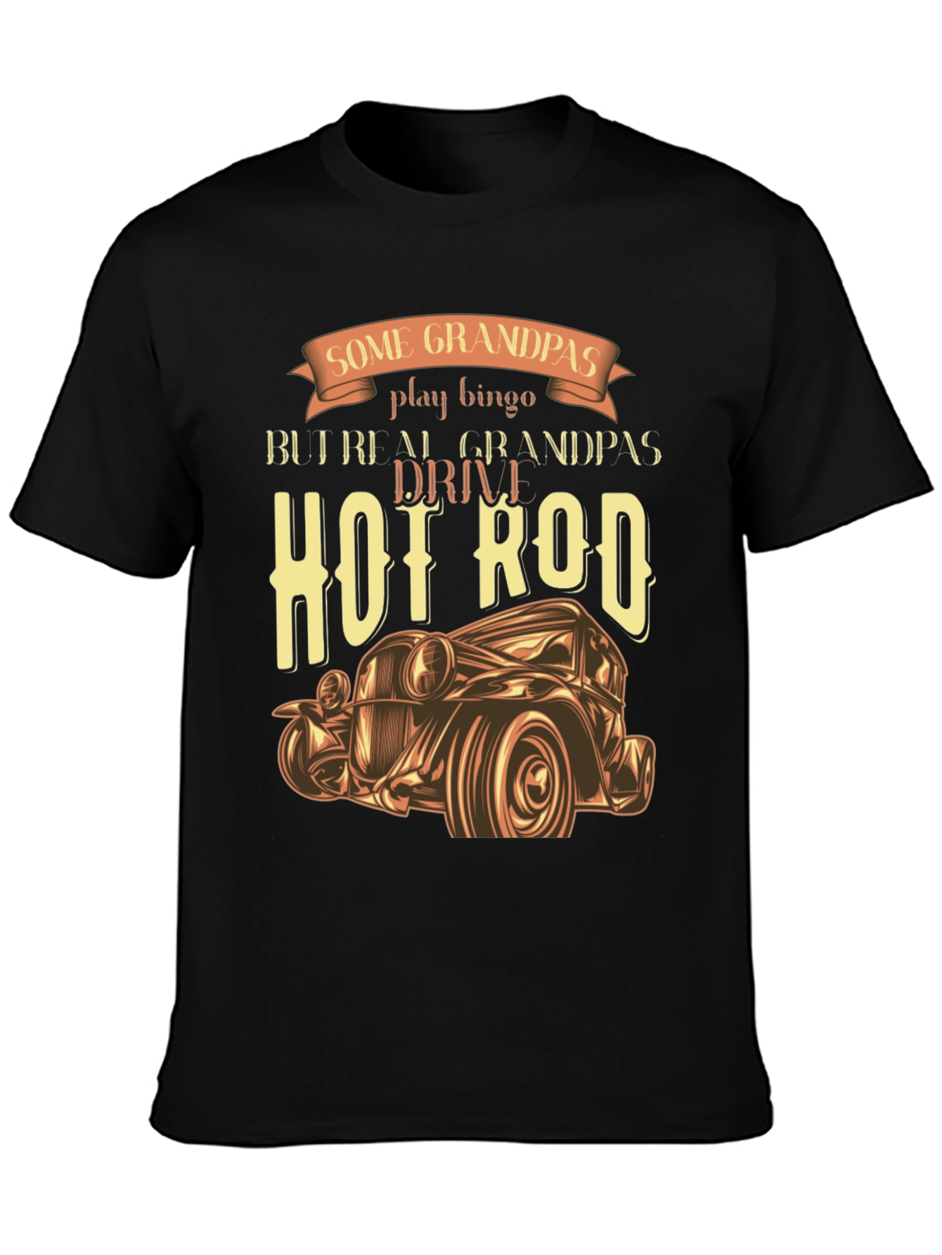 Hot Rod Grandpas T-Shirt - Car Lover Tee