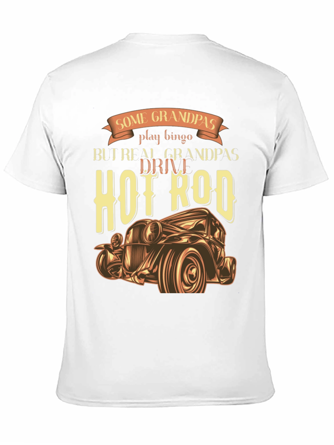 Hot Rod Grandpas T-Shirt - Car Lover Tee