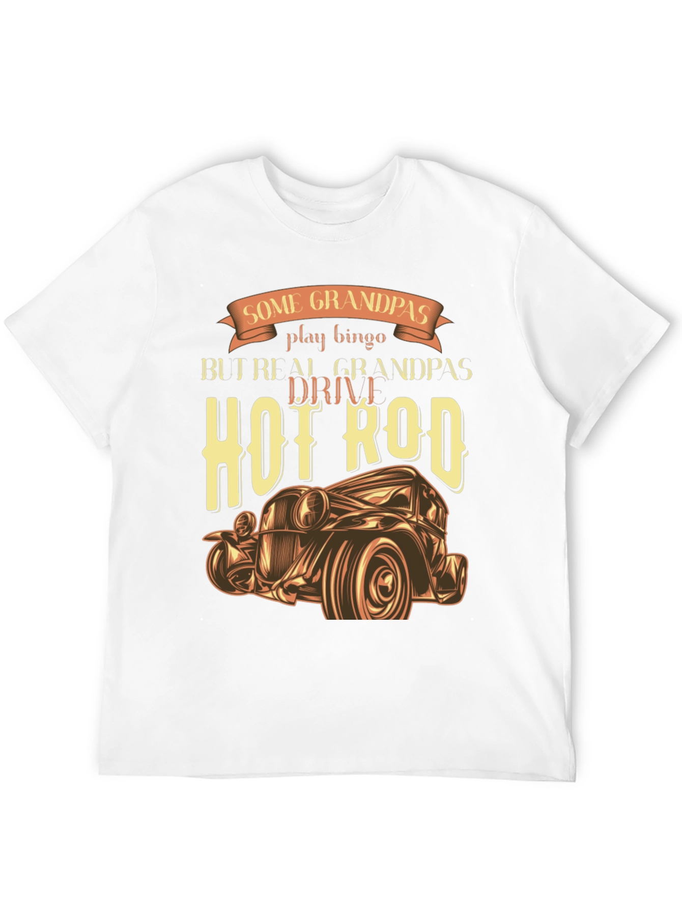 Hot Rod Grandpas T-Shirt - Car Lover Tee
