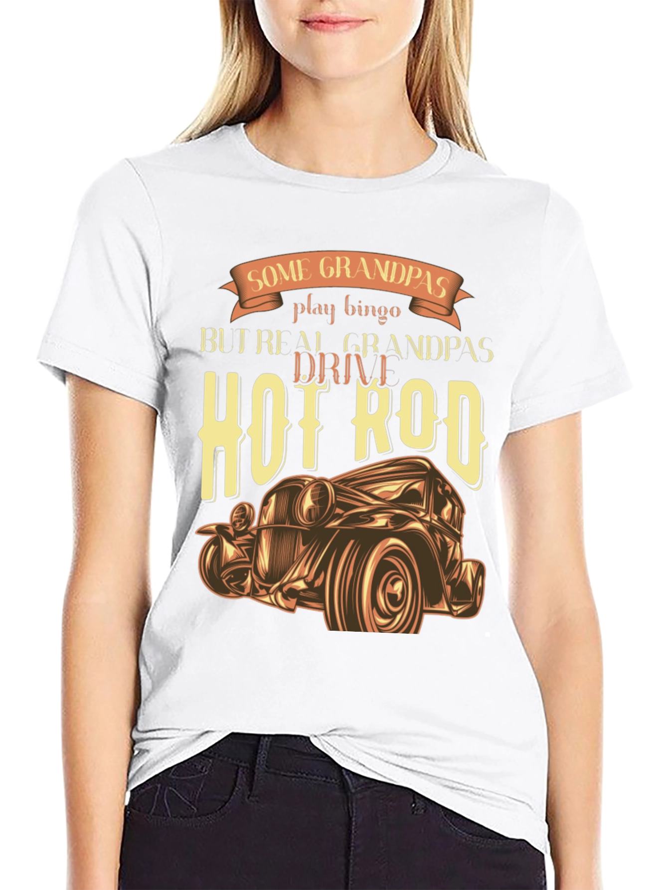 Hot Rod Grandpas T-Shirt - Car Lover Tee