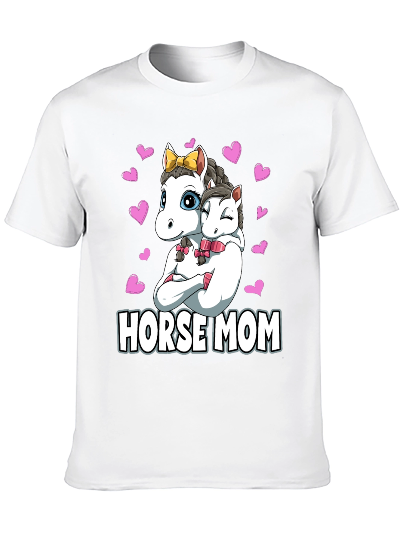 Horse Mom Graphic T-Shirt