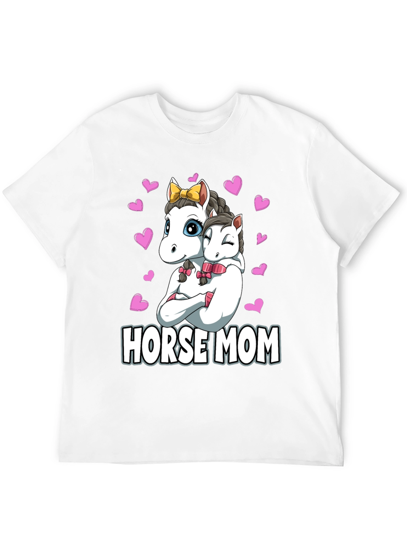 Horse Mom Graphic T-Shirt