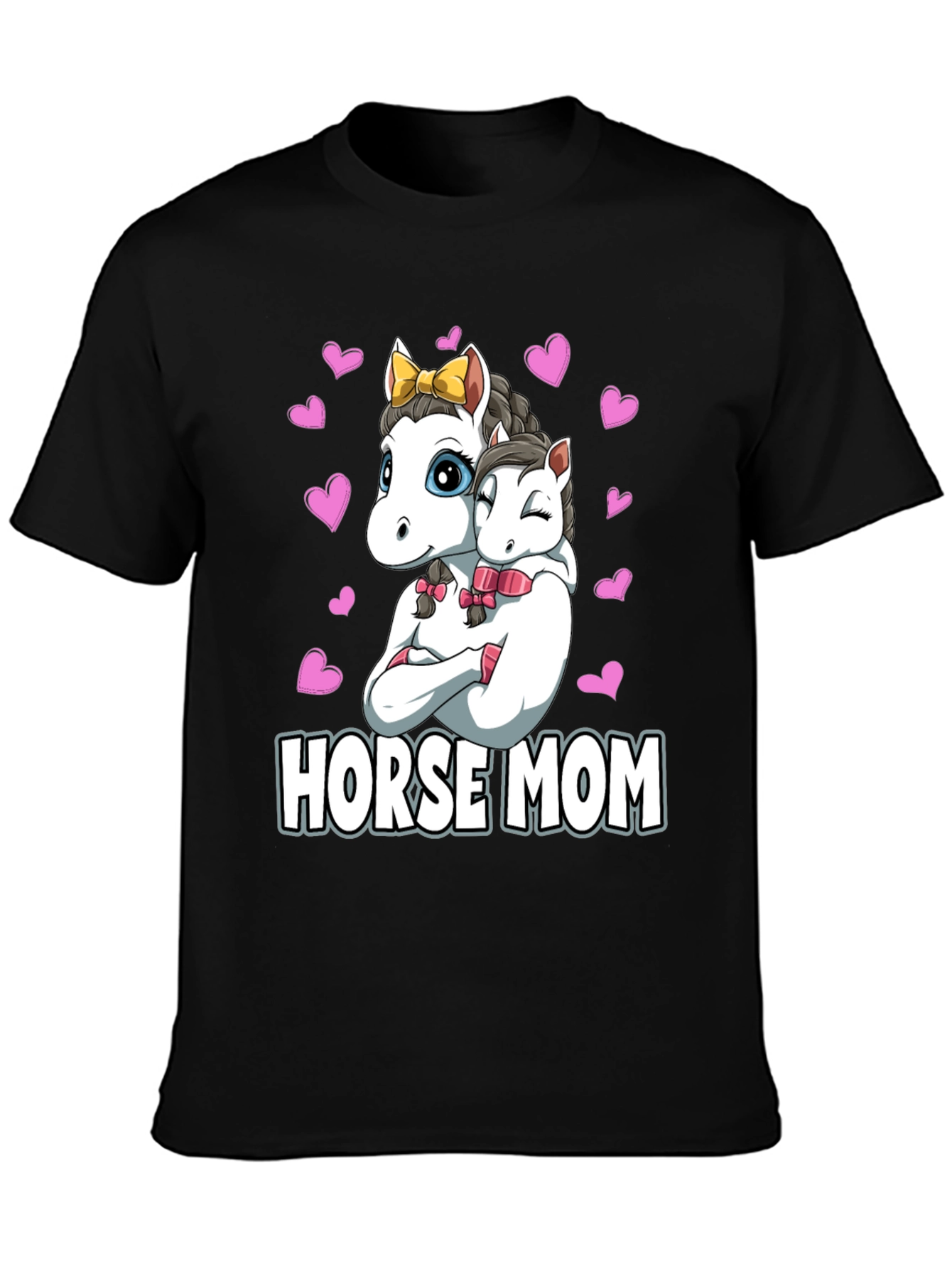 Horse Mom Graphic T-Shirt