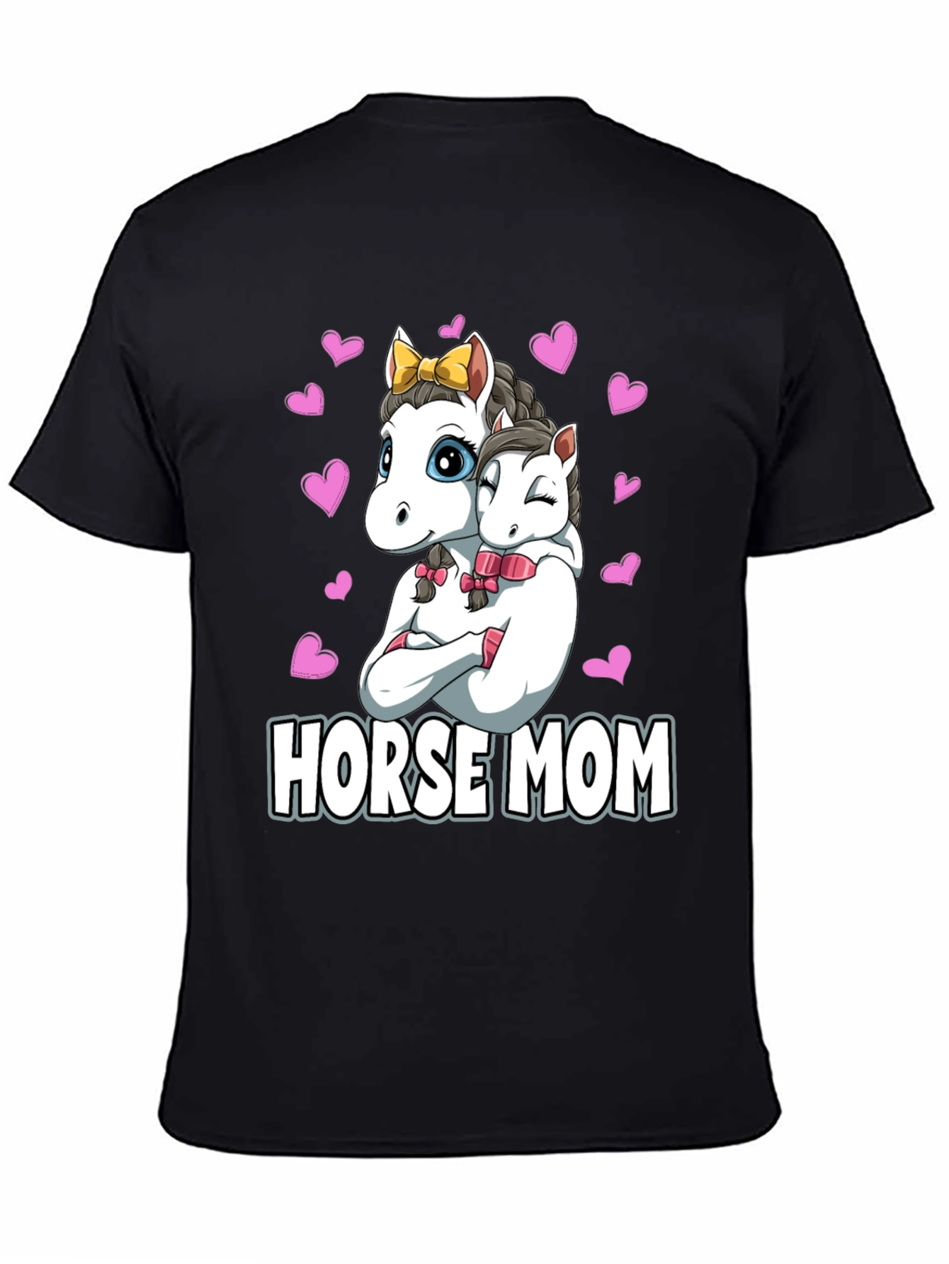Horse Mom Graphic T-Shirt