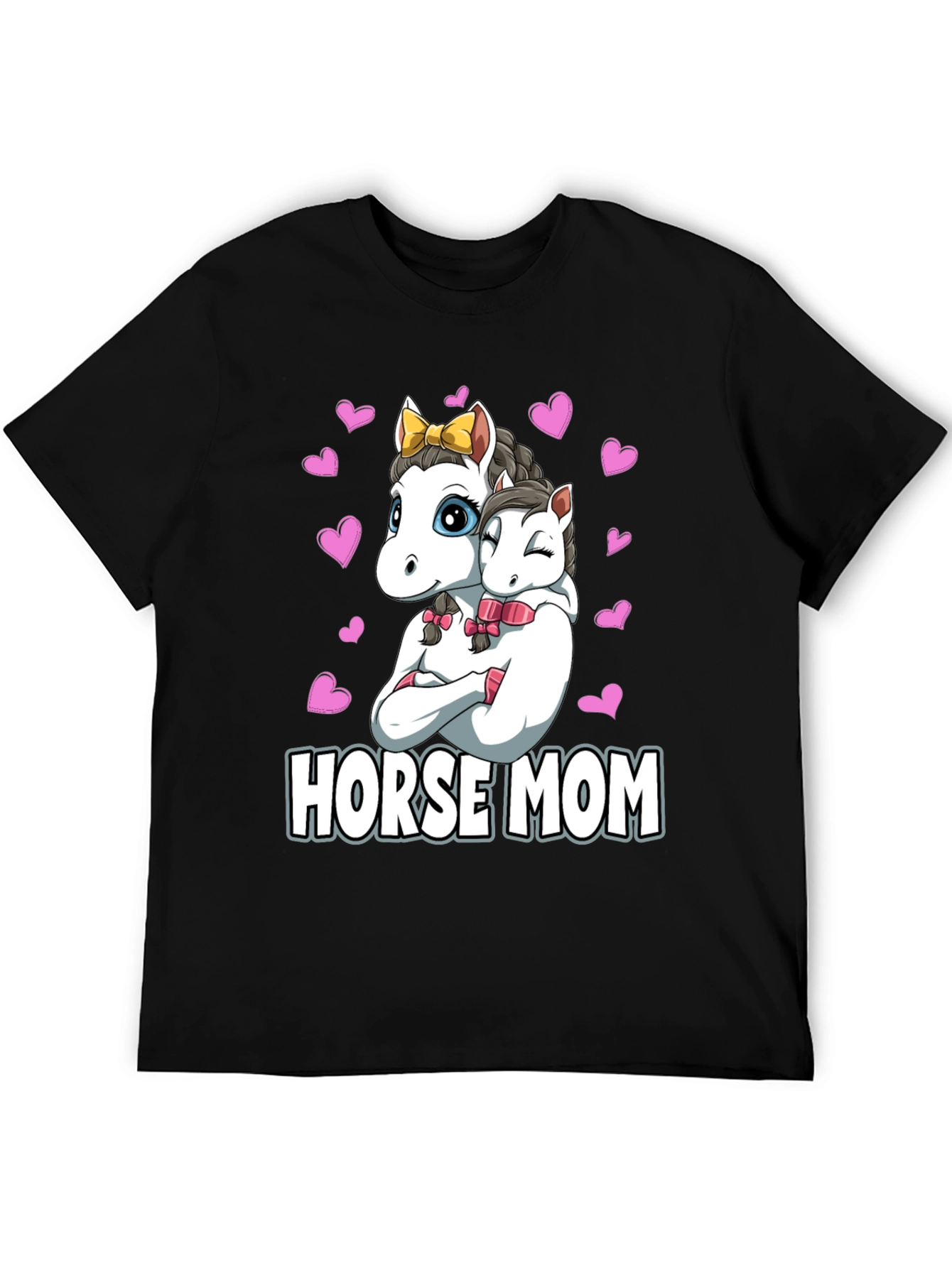 Horse Mom Graphic T-Shirt