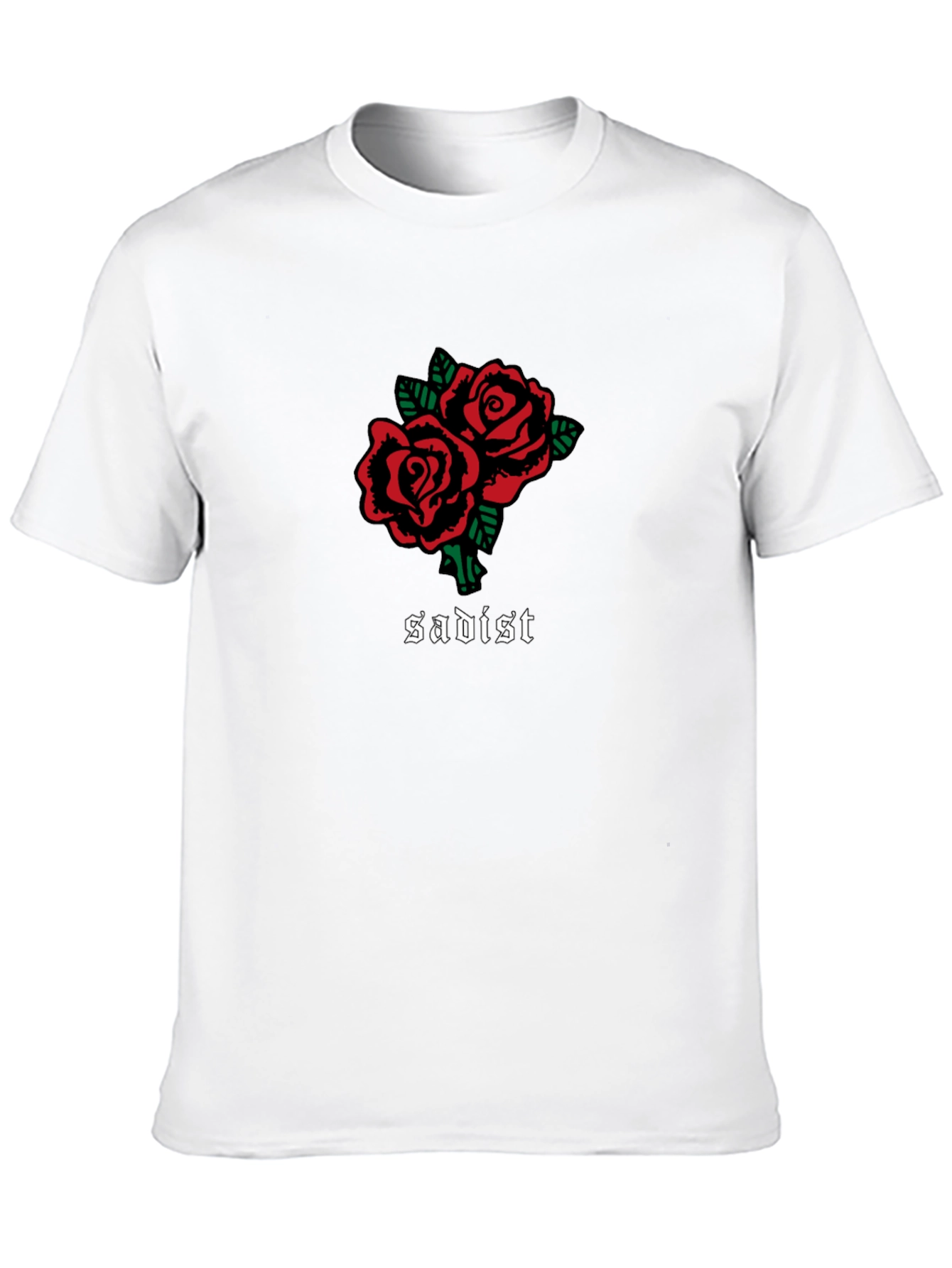 Sadist Rose T-Shirt - Black Unique Design