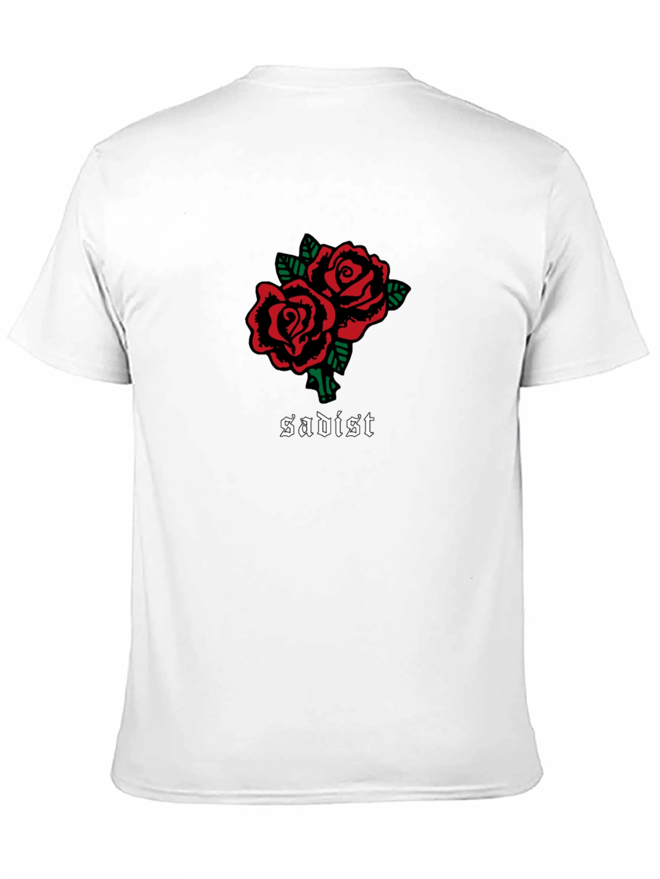 Sadist Rose T-Shirt - Black Unique Design