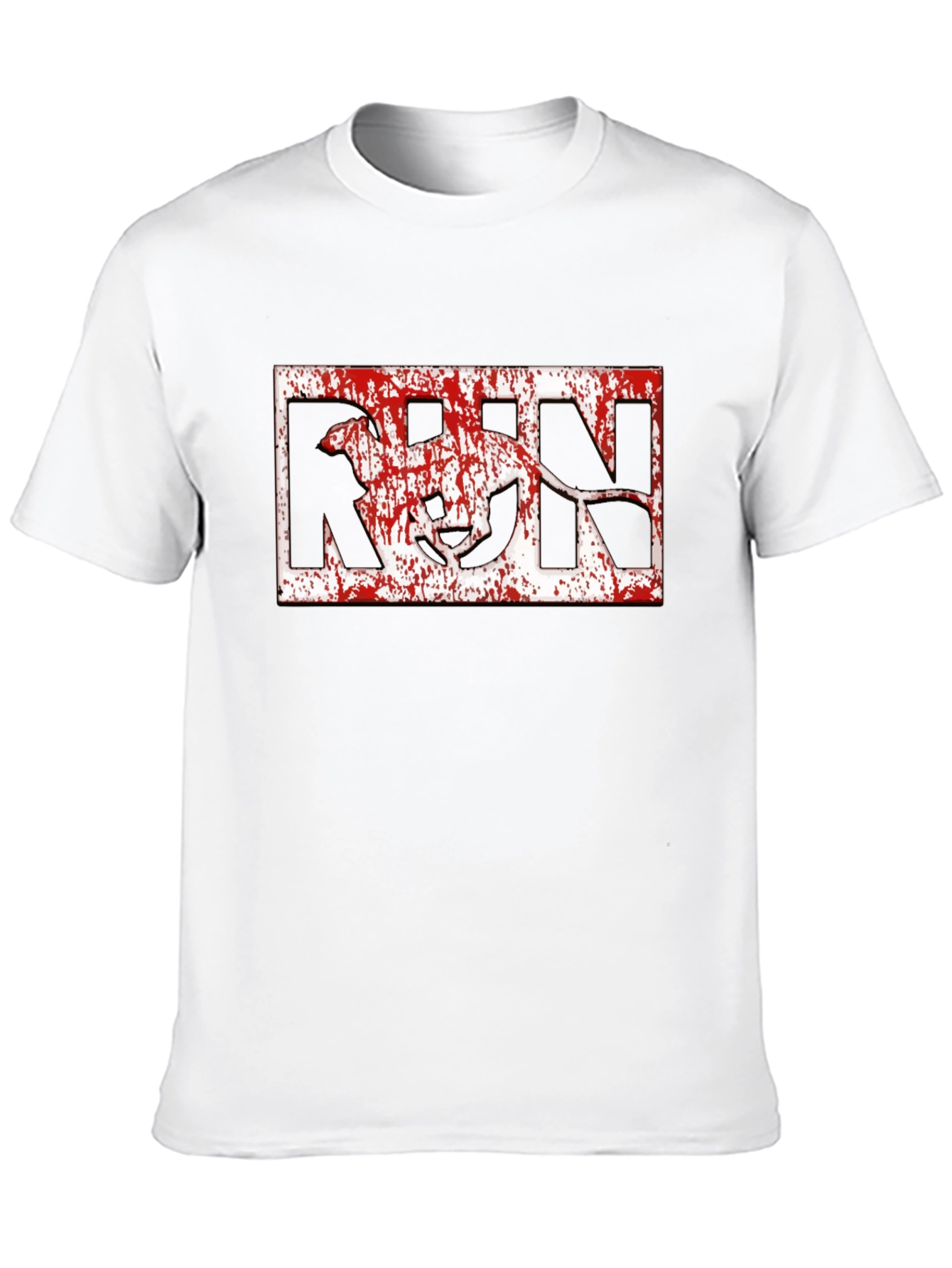 Run Dog Graphic T-Shirt - Black Cotton Tee