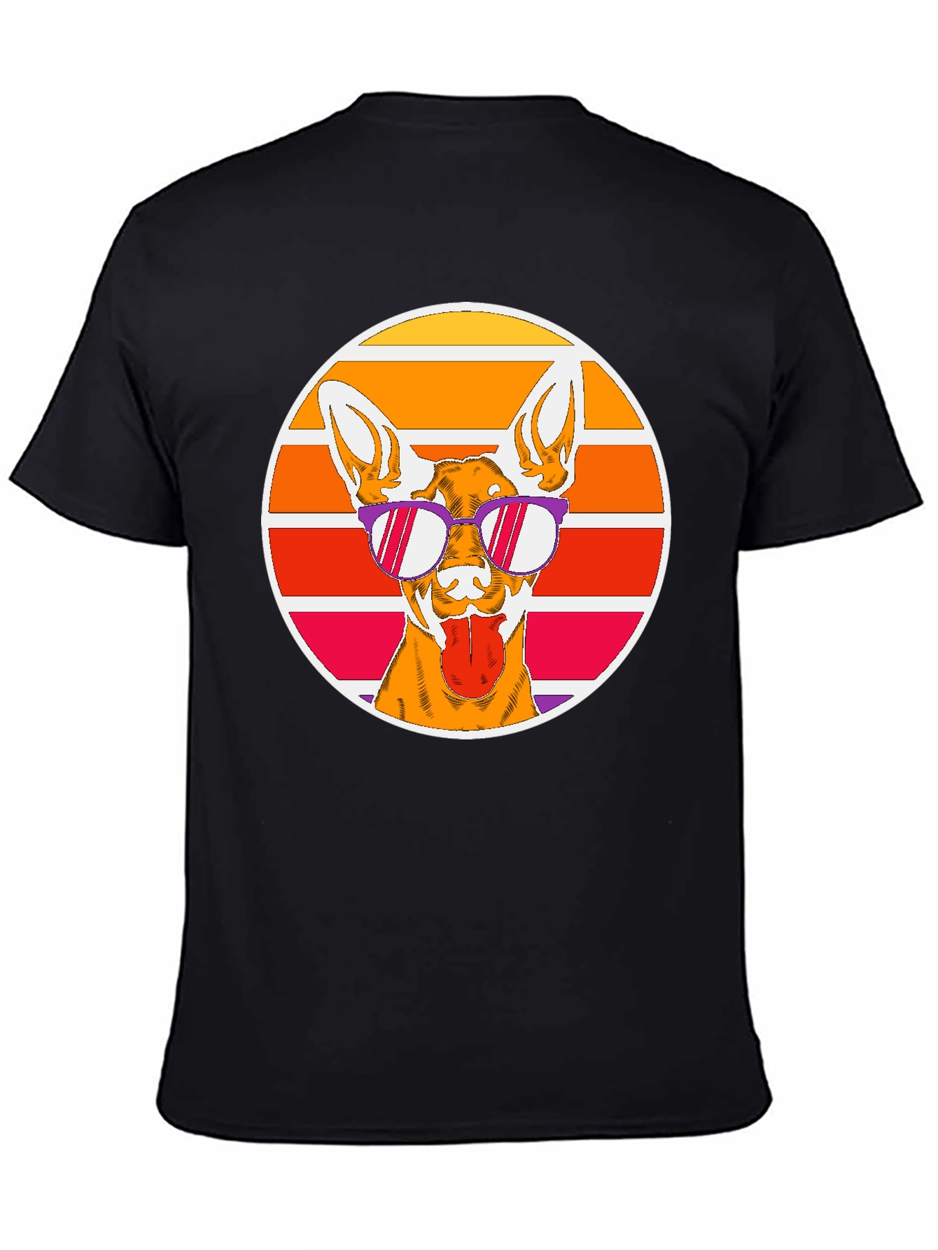 Cool Dog T-Shirt - Retro Style
