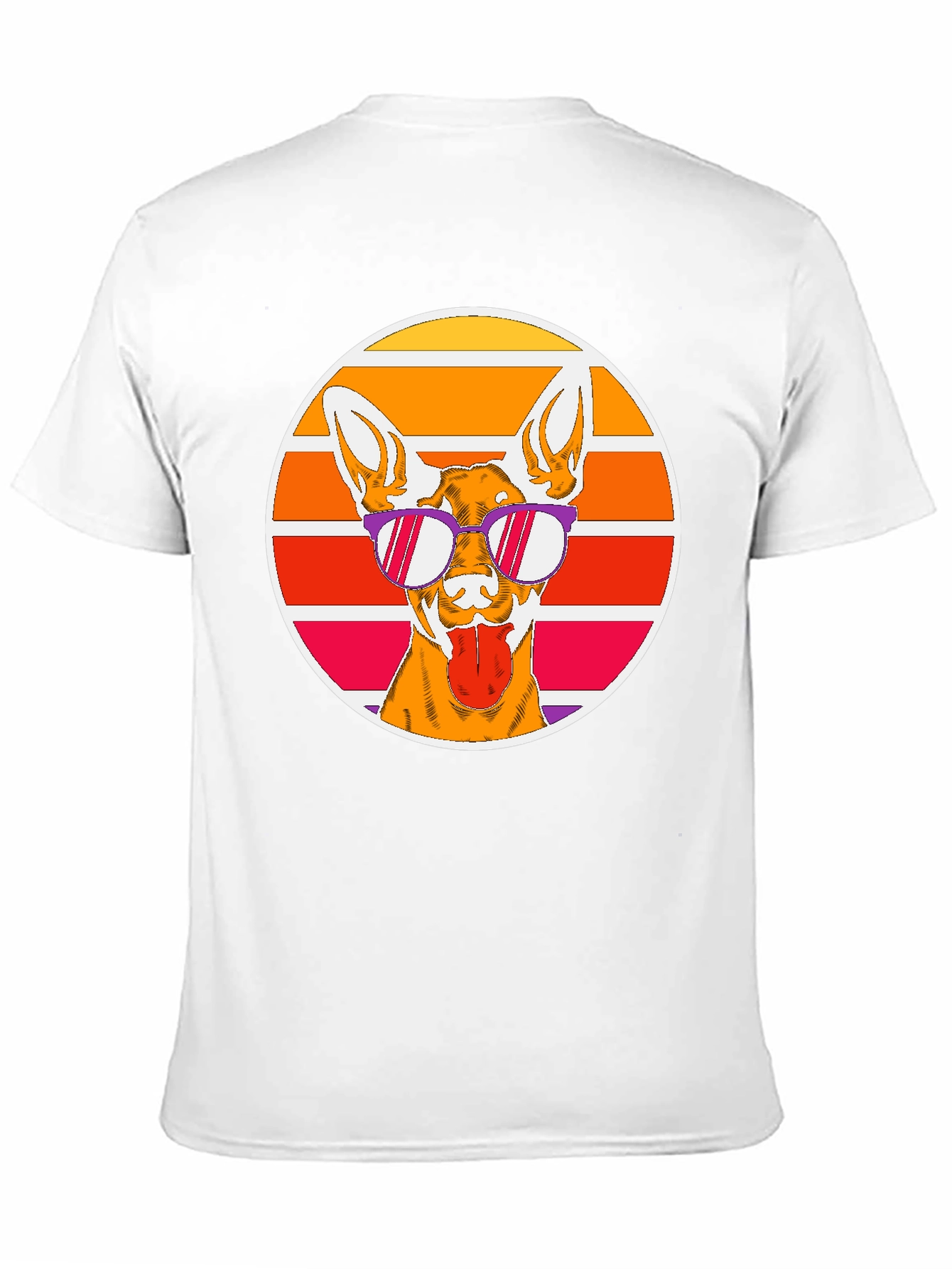 Cool Dog T-Shirt - Retro Style