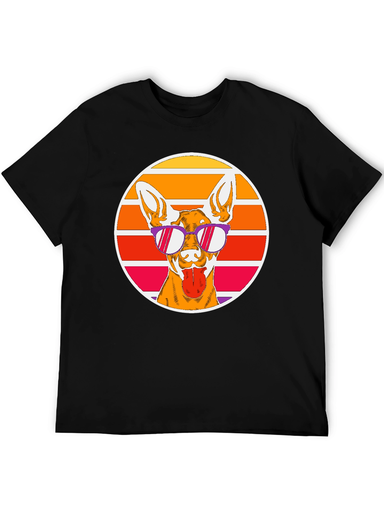 Cool Dog T-Shirt - Retro Style
