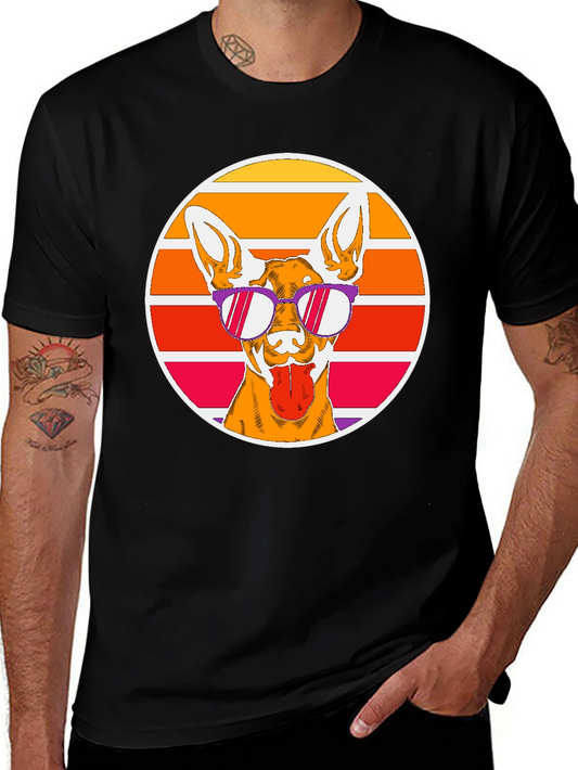 Cool Dog T-Shirt - Retro Style
