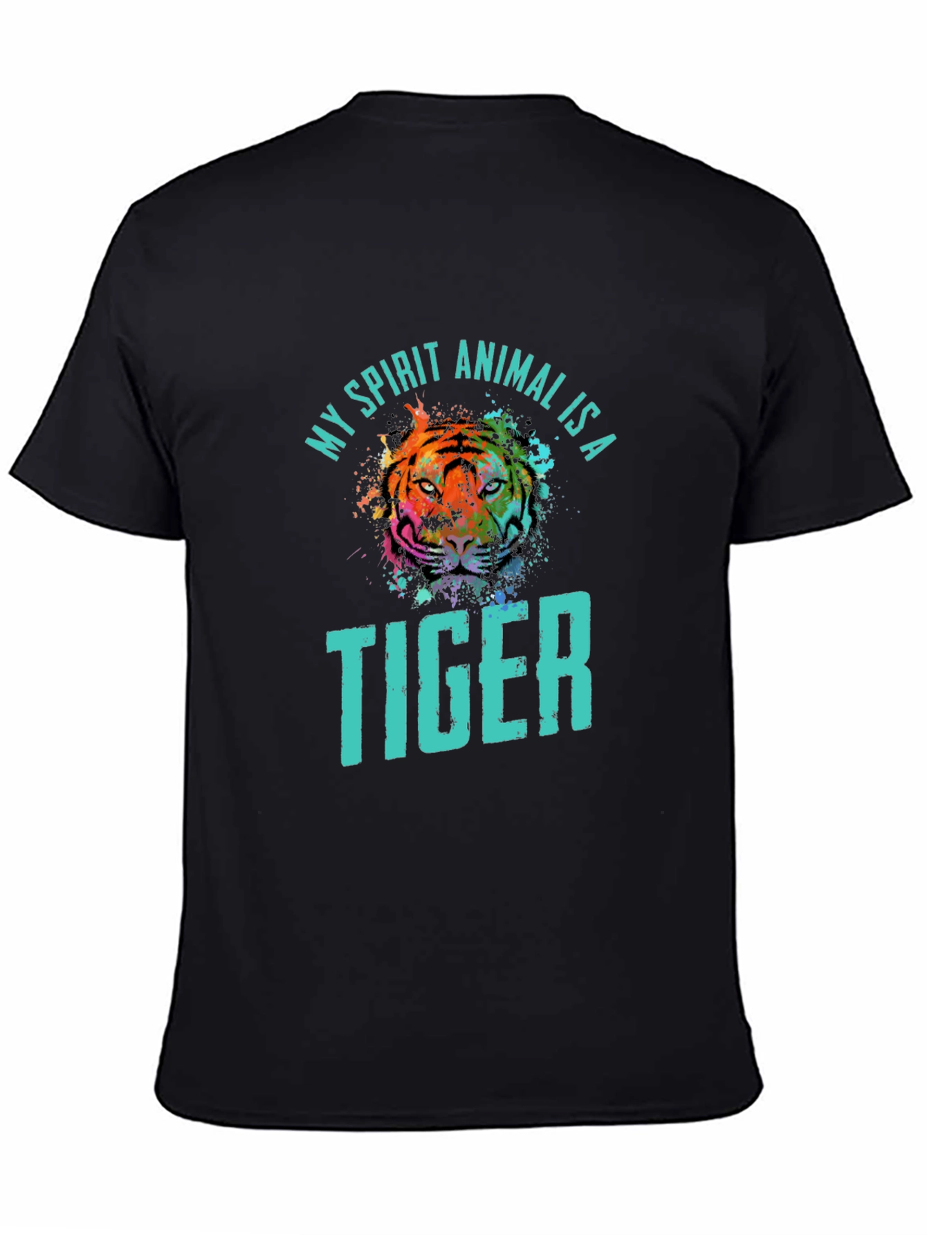 My Spirit Animal is a Tiger Graphic T-Shirt