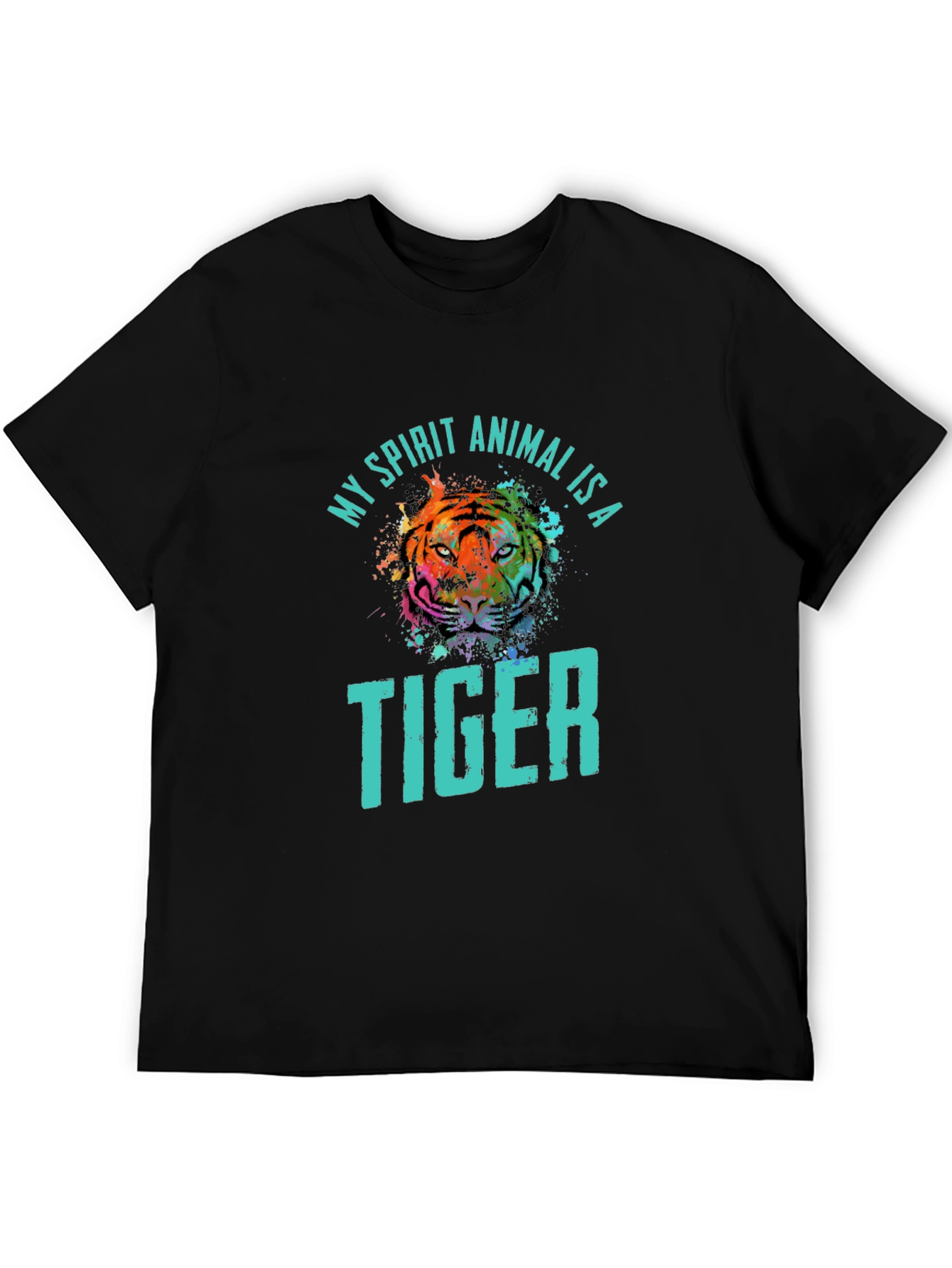 My Spirit Animal is a Tiger Graphic T-Shirt