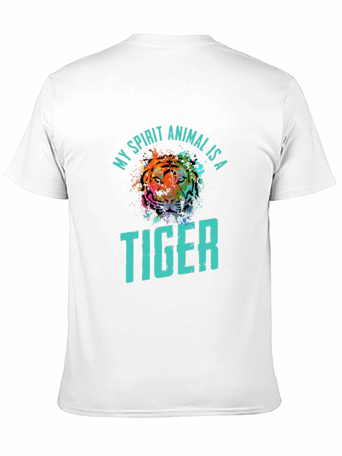 My Spirit Animal is a Tiger Graphic T-Shirt