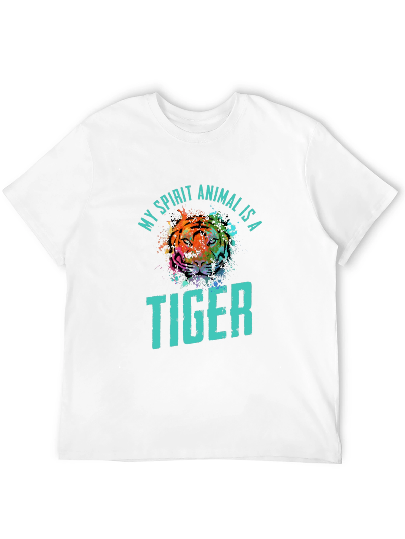 My Spirit Animal is a Tiger Graphic T-Shirt
