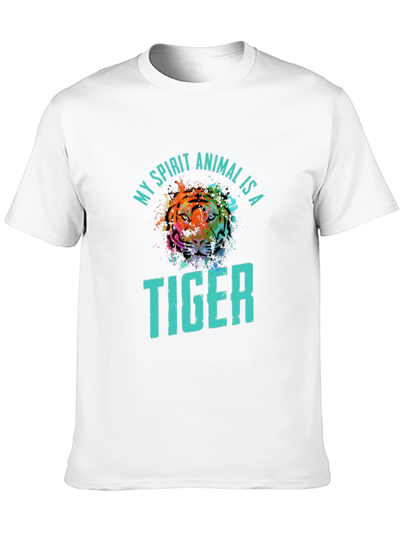 My Spirit Animal is a Tiger Graphic T-Shirt