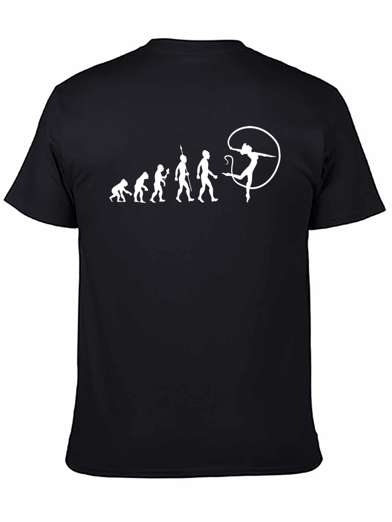 Evolution to Rhythmic Gymnast Black T-Shirt