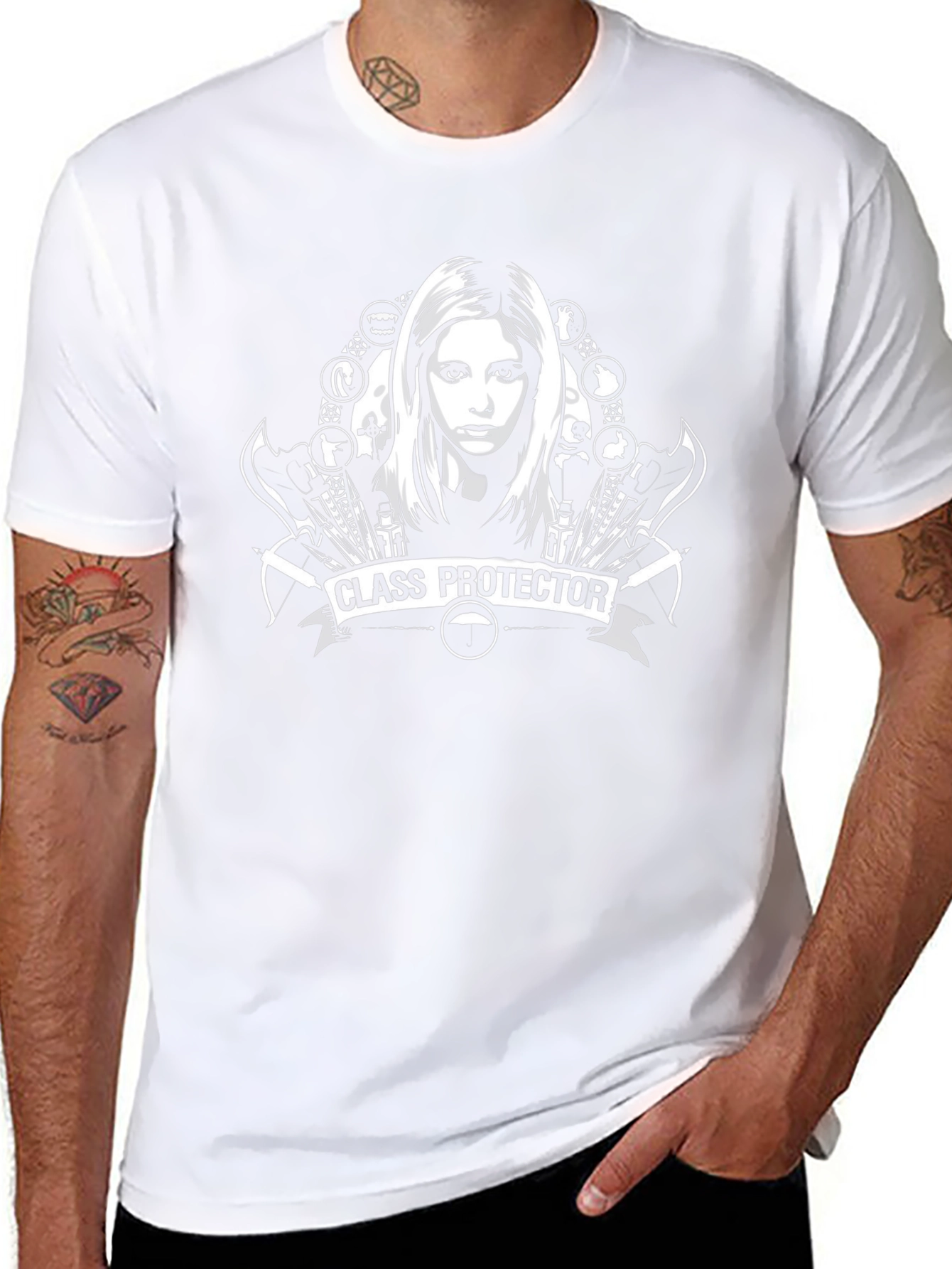 Class Protector Black T-Shirt