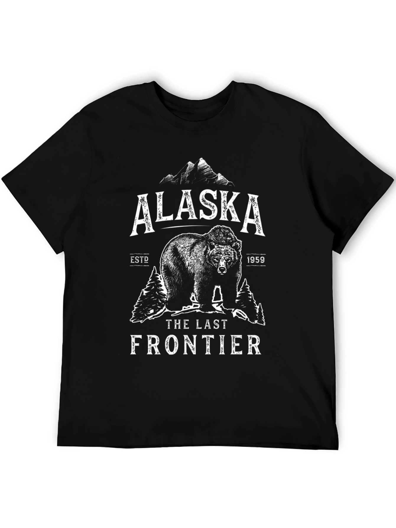 Alaska The Last Frontier Graphic Tee