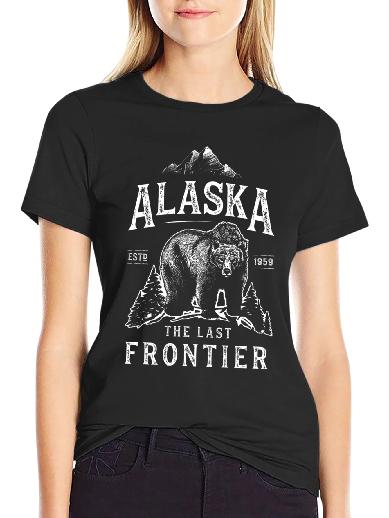 Alaska The Last Frontier Graphic Tee