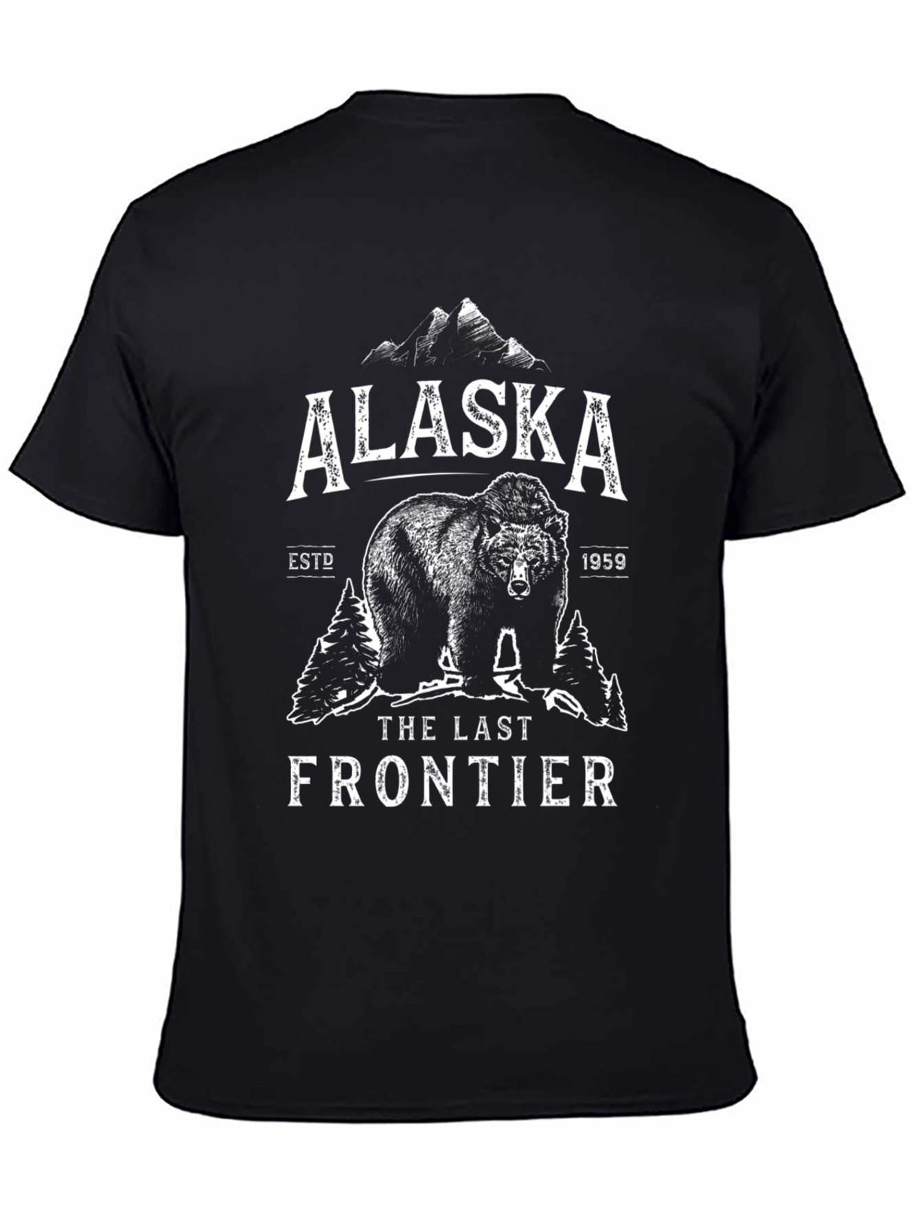 Alaska The Last Frontier Graphic Tee