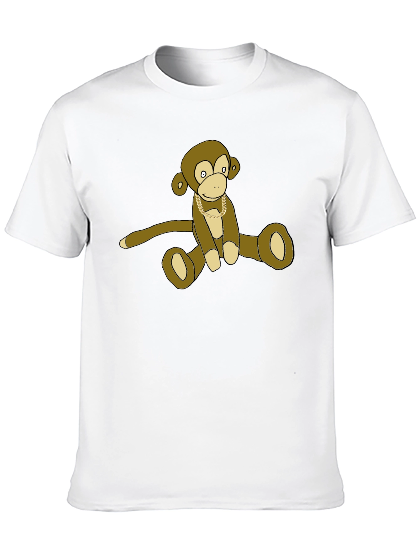 Monkey Chain T-Shirt - Cool Casual Tee