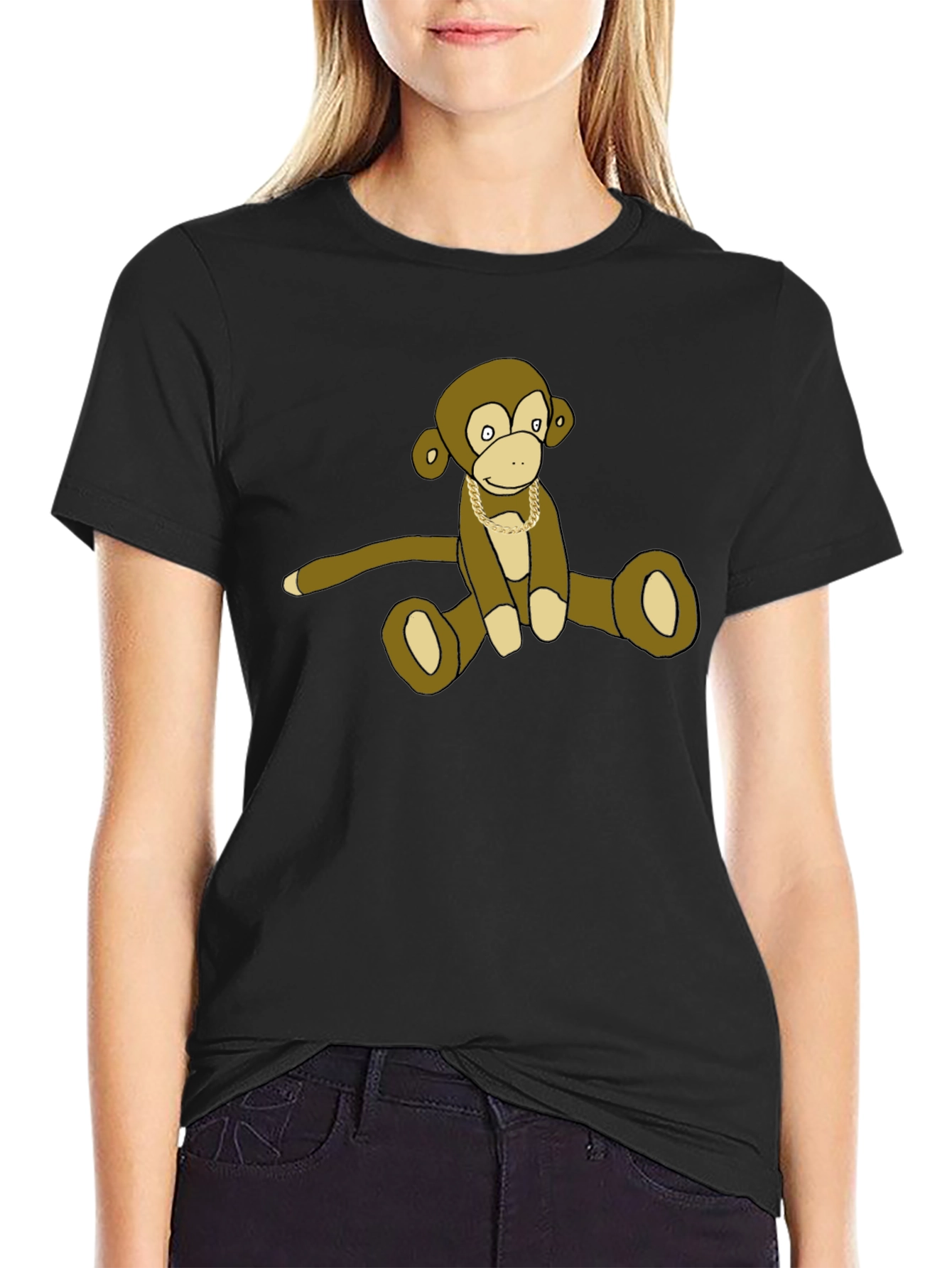 Monkey Chain T-Shirt - Cool Casual Tee