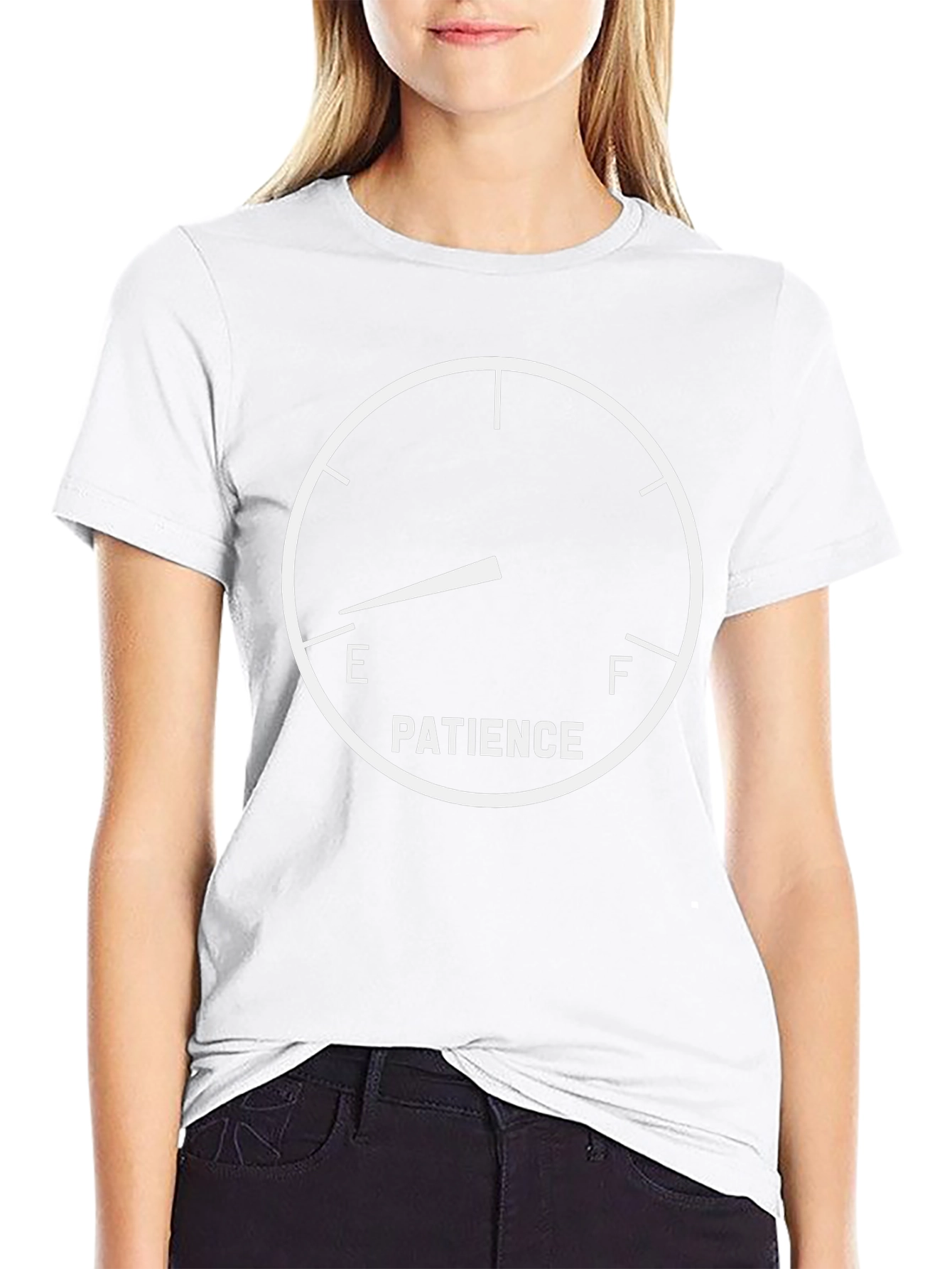 Patience Gauge Graphic Tee - Black