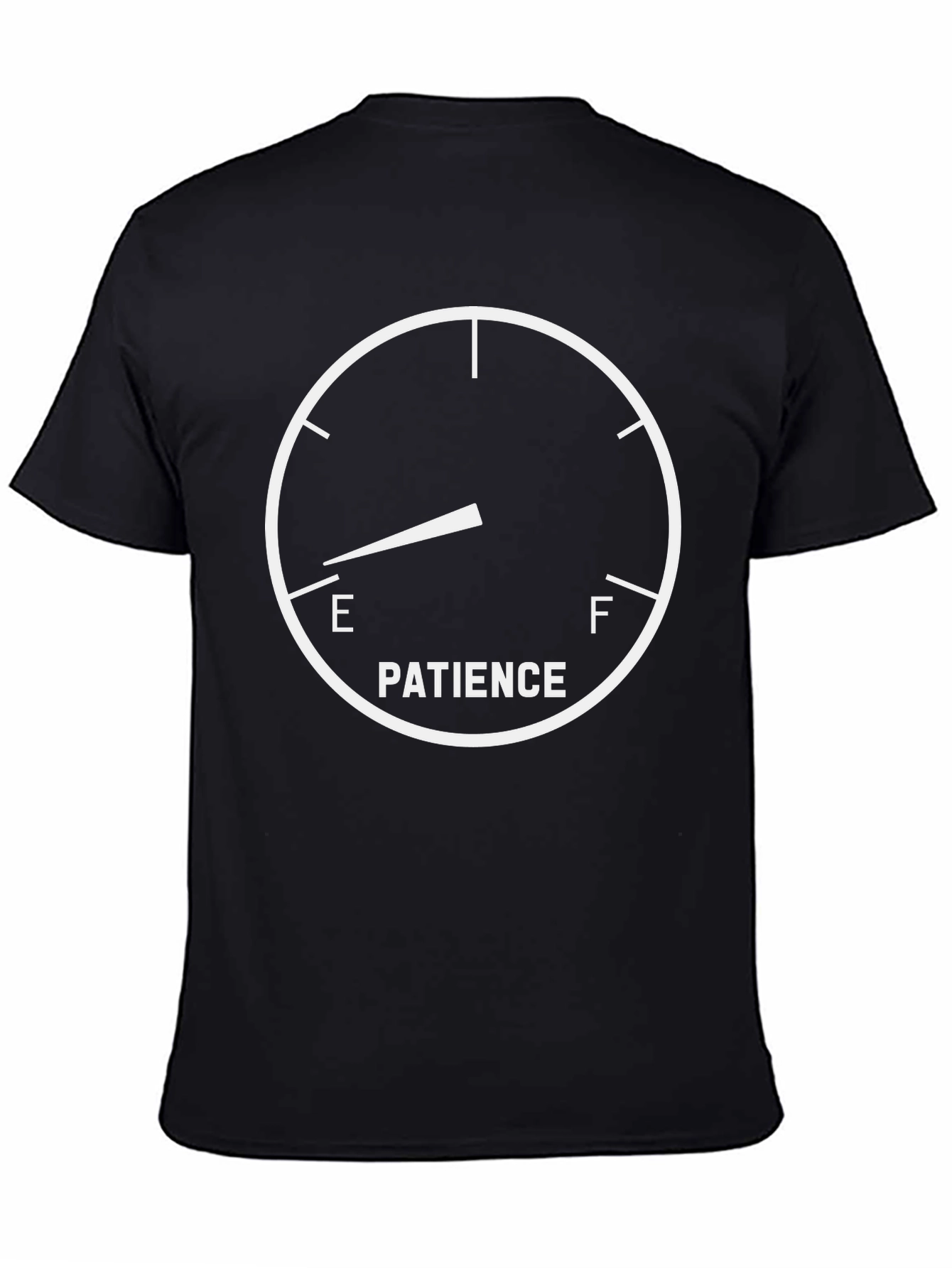 Patience Gauge Graphic Tee - Black