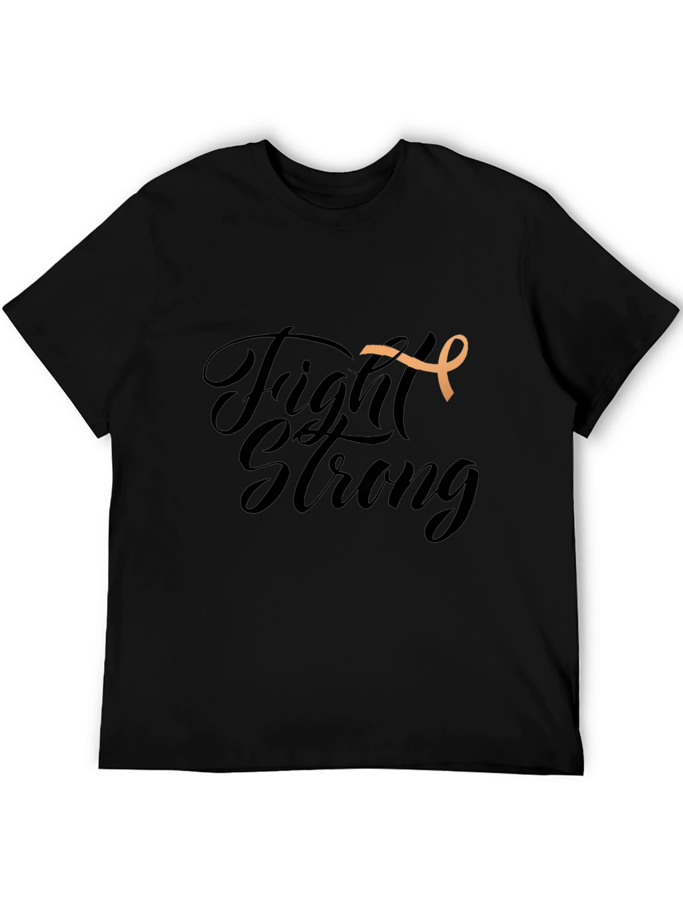 Fight Strong Awareness Ribbon Graphic T-Shirt