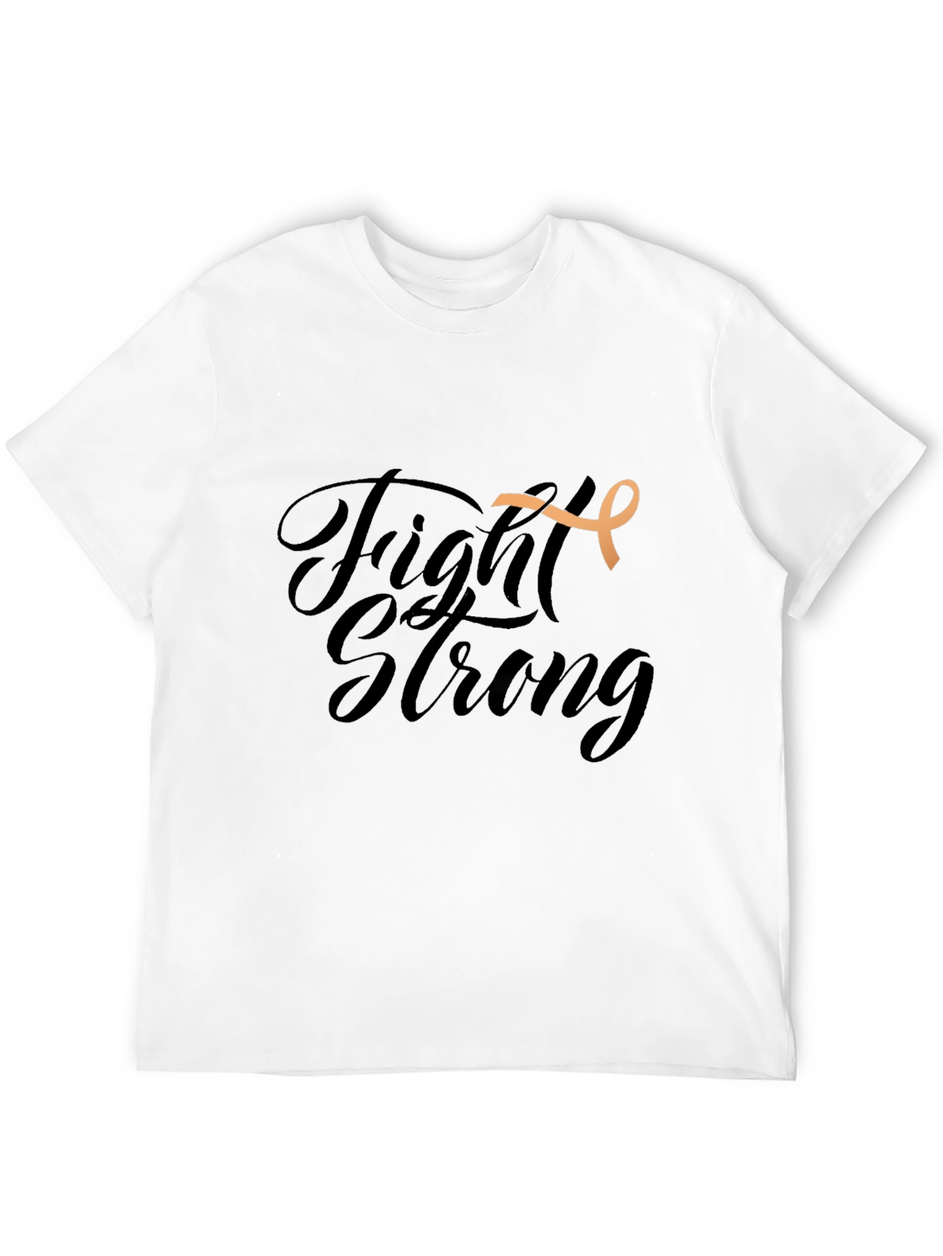 Fight Strong Awareness Ribbon Graphic T-Shirt