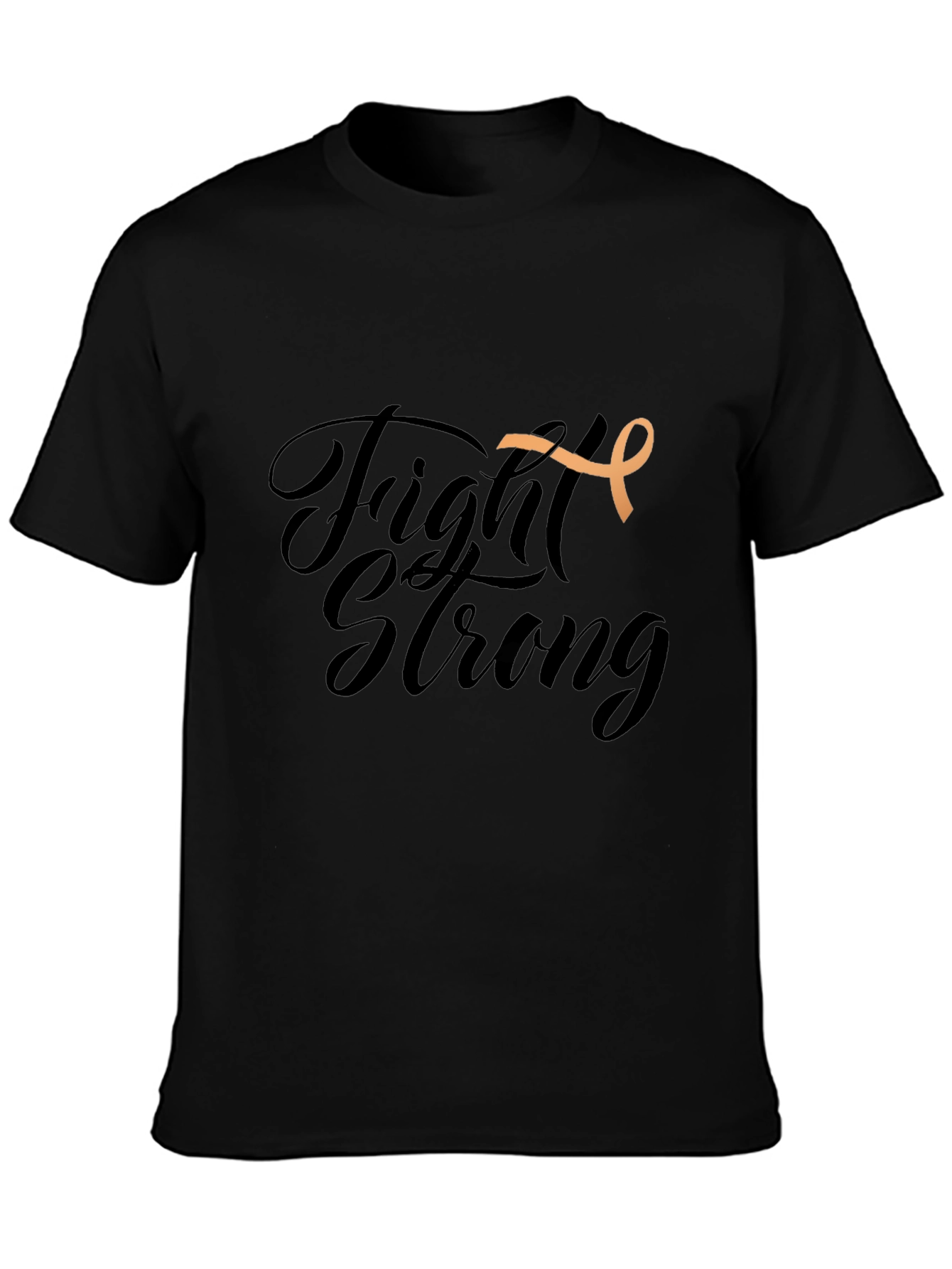 Fight Strong Awareness Ribbon Graphic T-Shirt