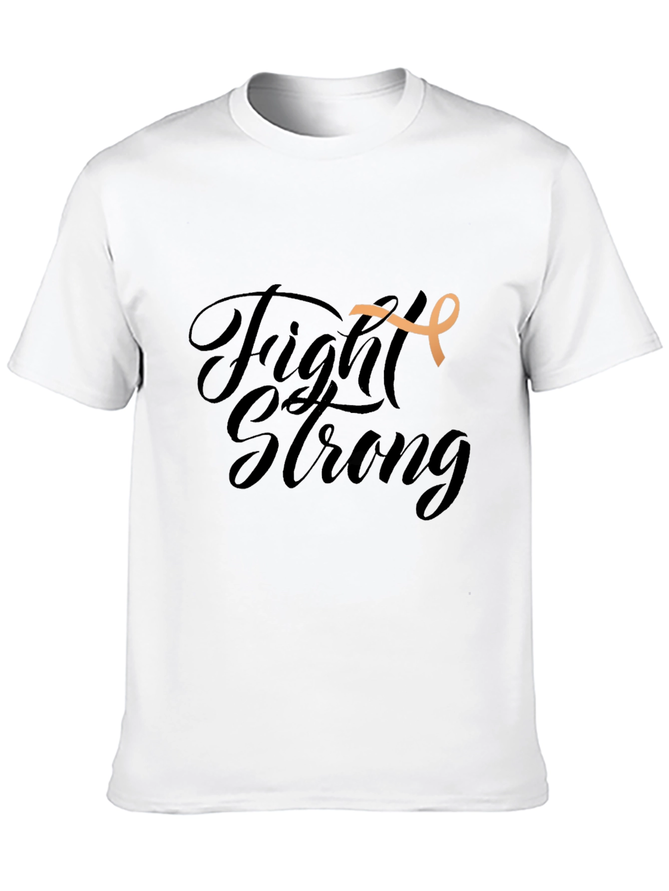 Fight Strong Awareness Ribbon Graphic T-Shirt