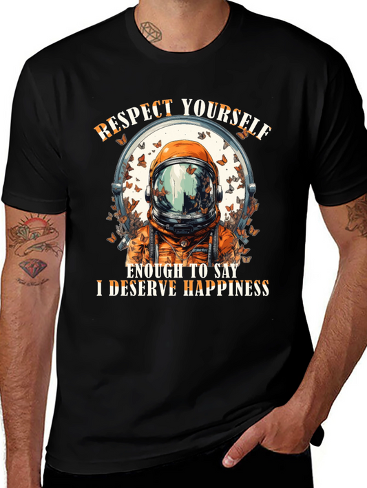 Respect Yourself Astronaut T-Shirt