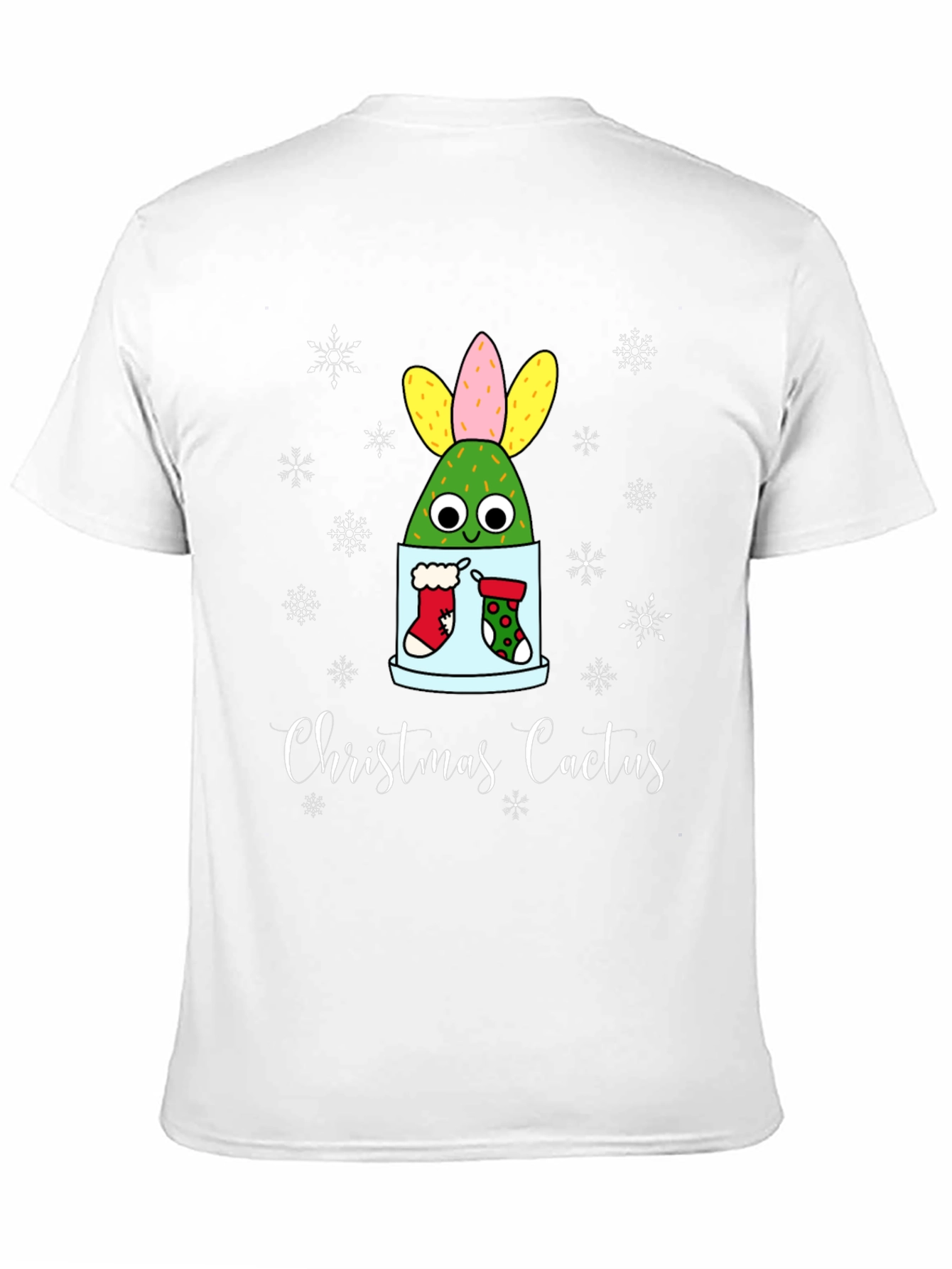 Christmas Cactus T-Shirt - Holiday Festive Tee