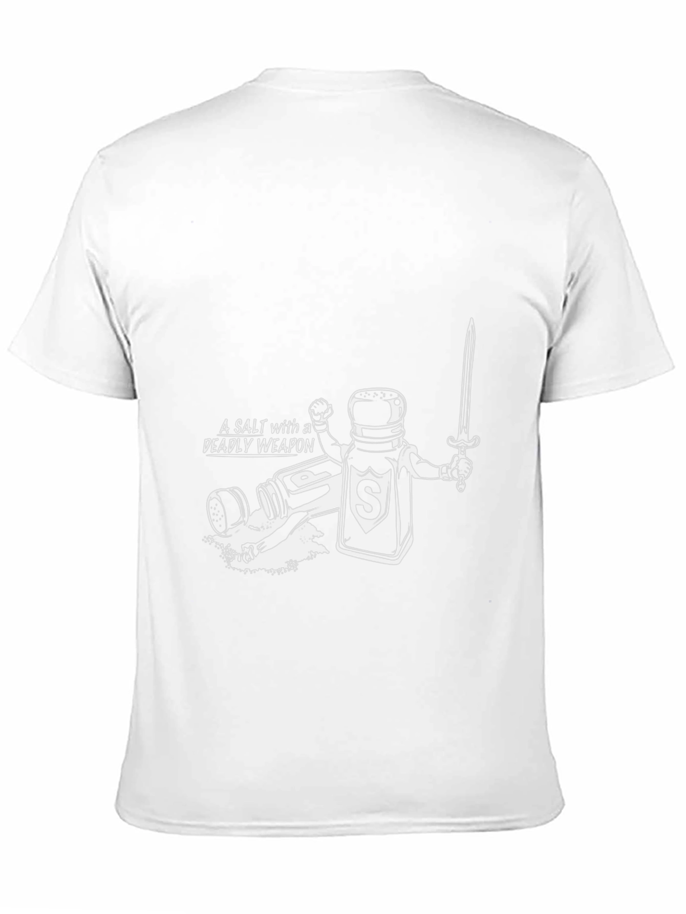 Salt with a Deadly Weapon Black T-Shirt