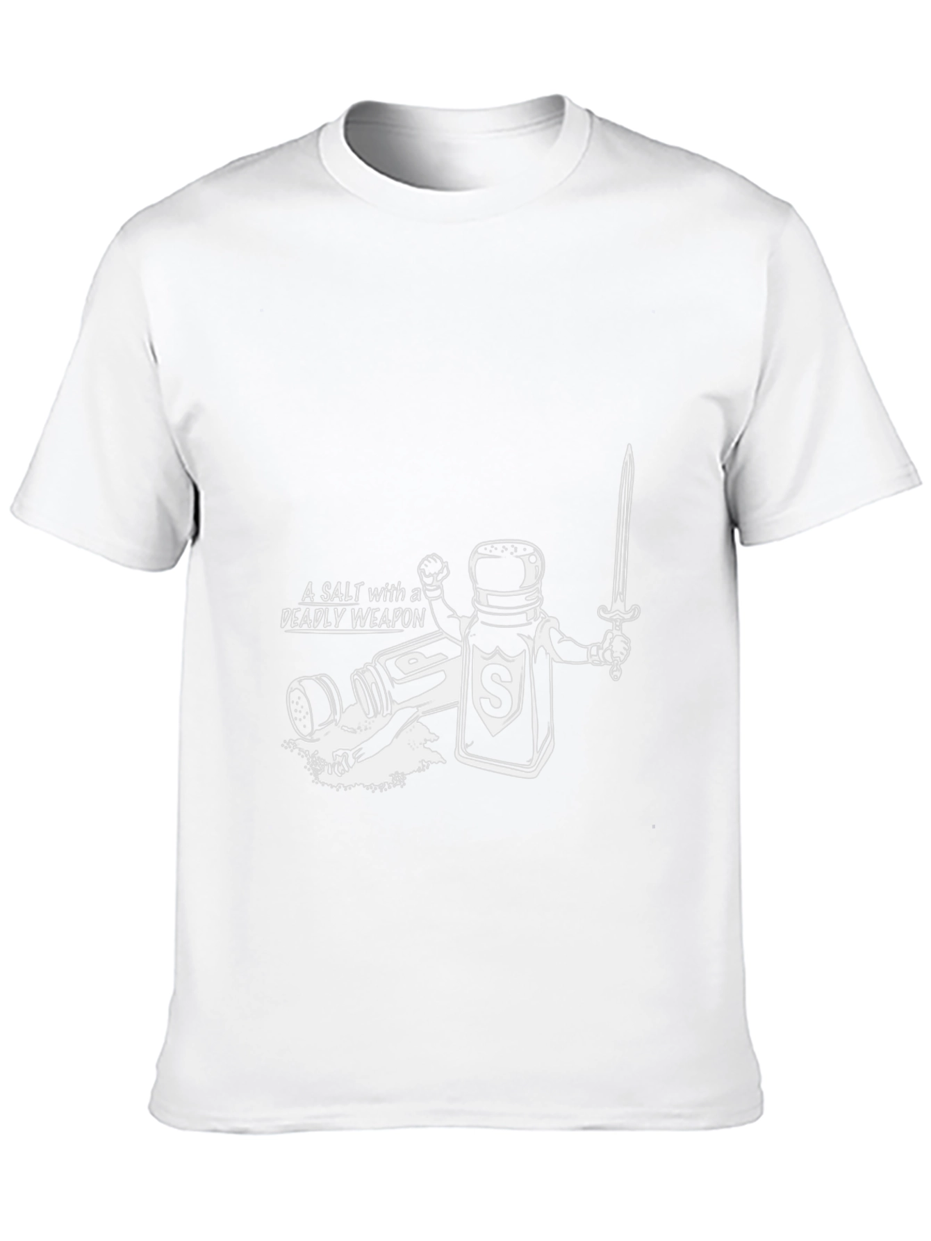 Salt with a Deadly Weapon Black T-Shirt